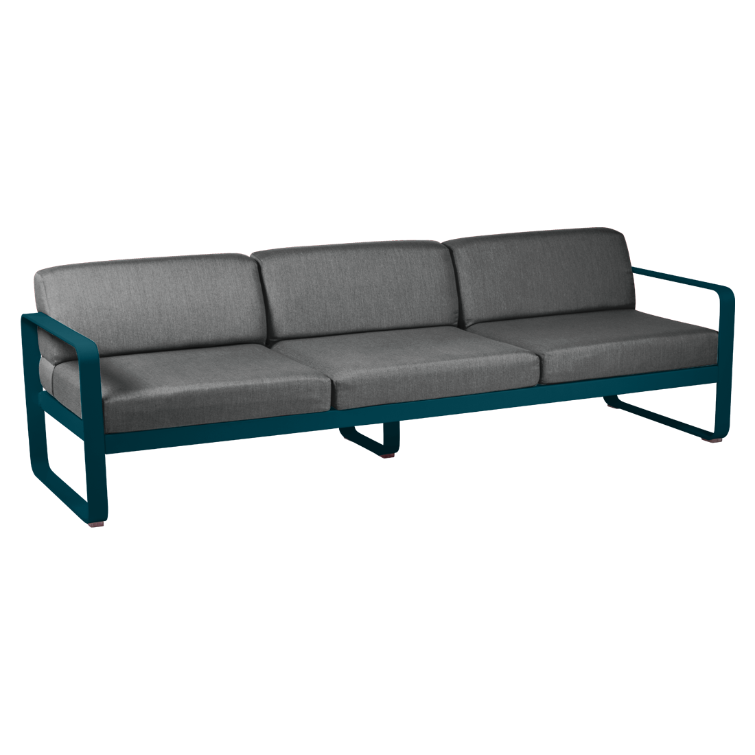 Canapé Bellevie 3 places avec Coussin Gris Graphite inclus