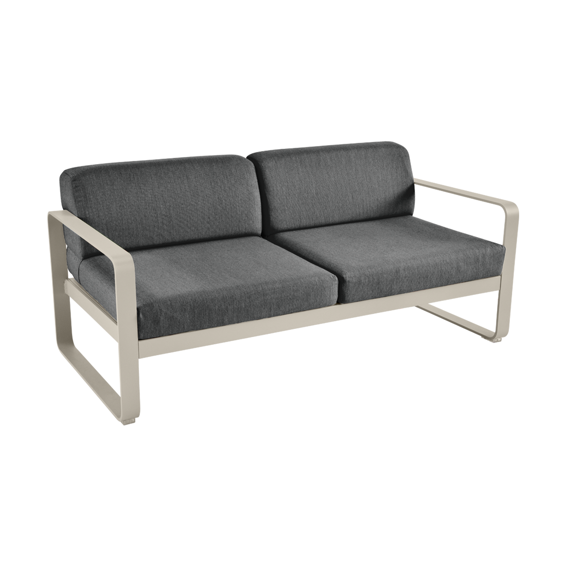 Canapé Bellevie 2 places avec Coussin Gris Graphite inclus