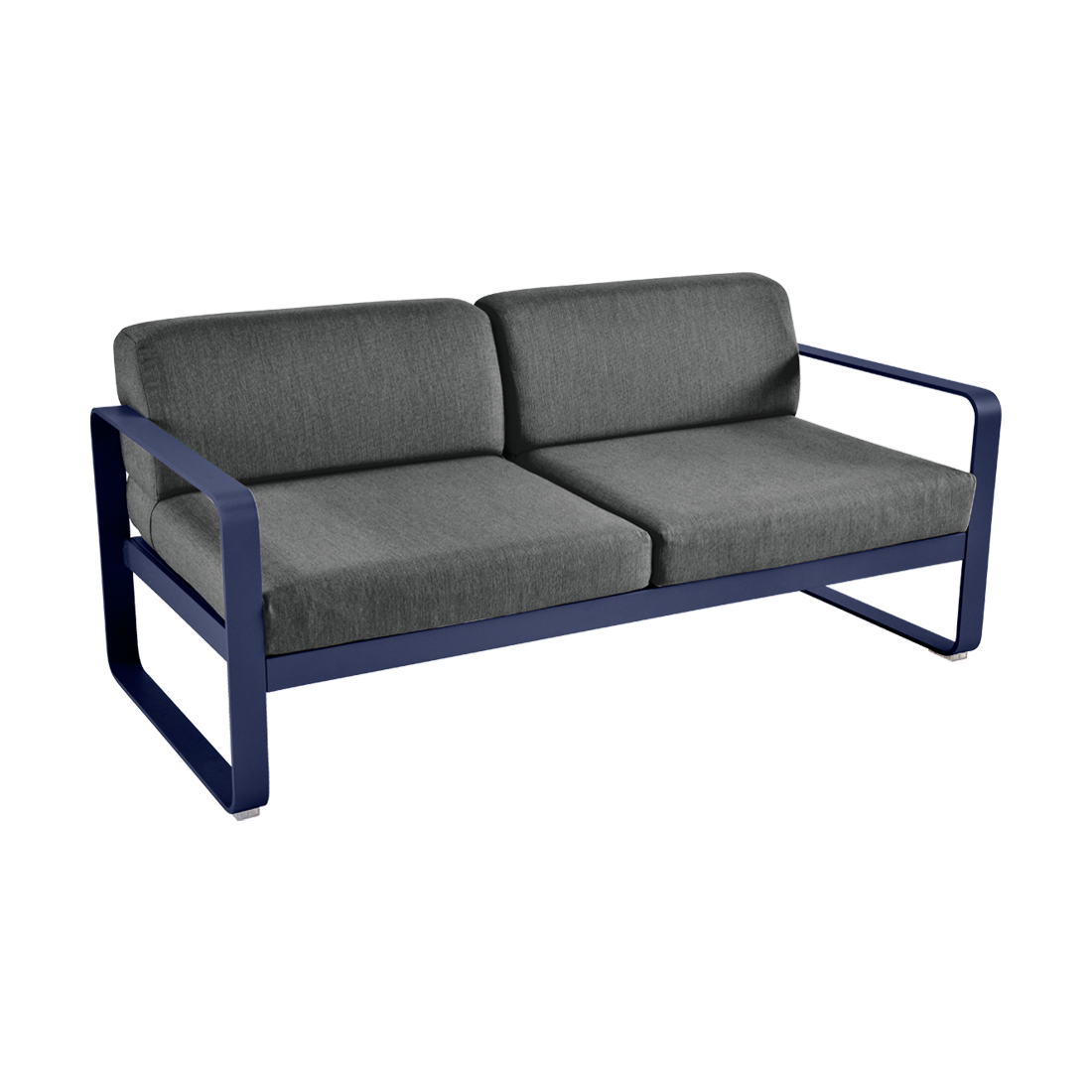 Canapé Bellevie 2 places avec Coussin Gris Graphite inclus