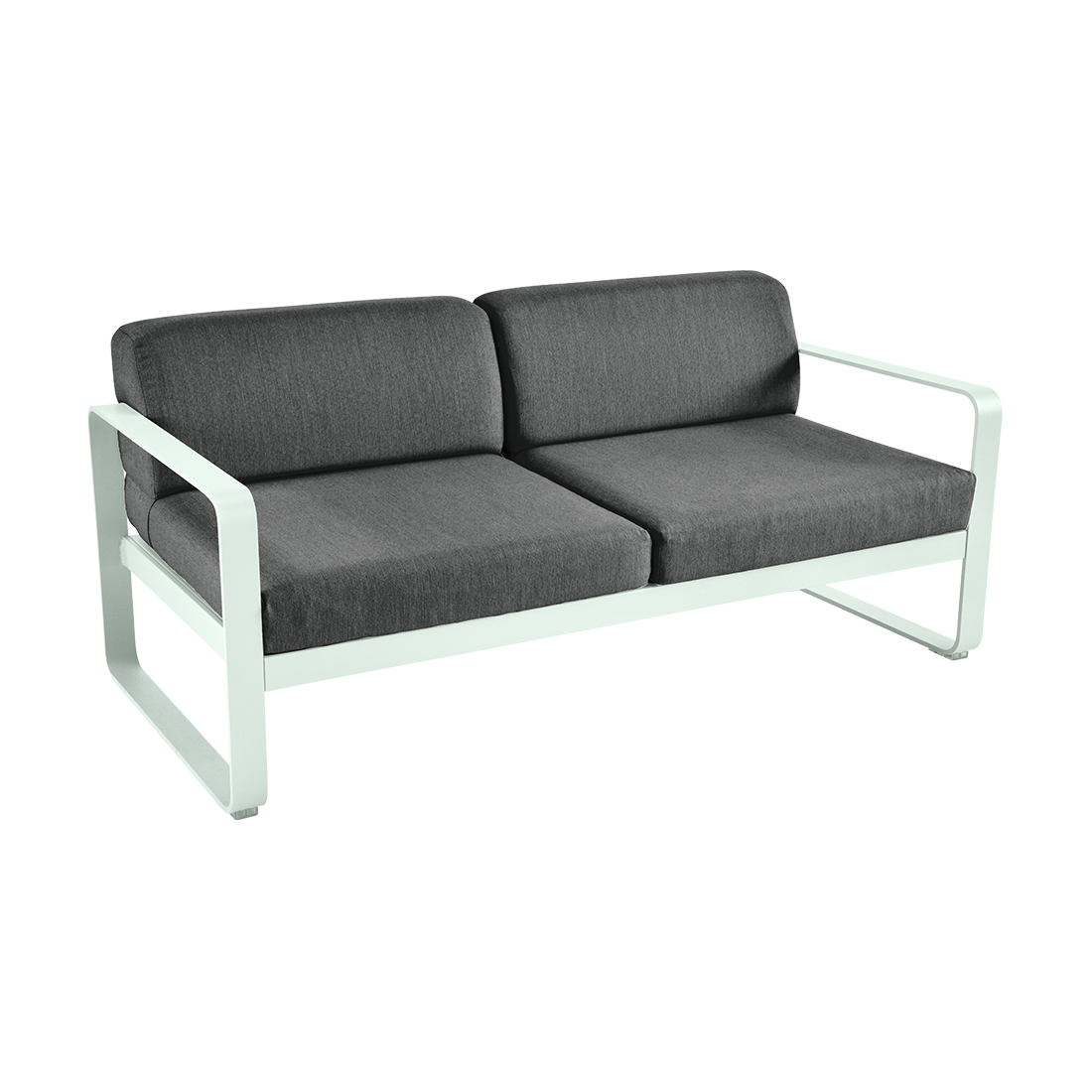 Canapé Bellevie 2 places avec Coussin Gris Graphite inclus
