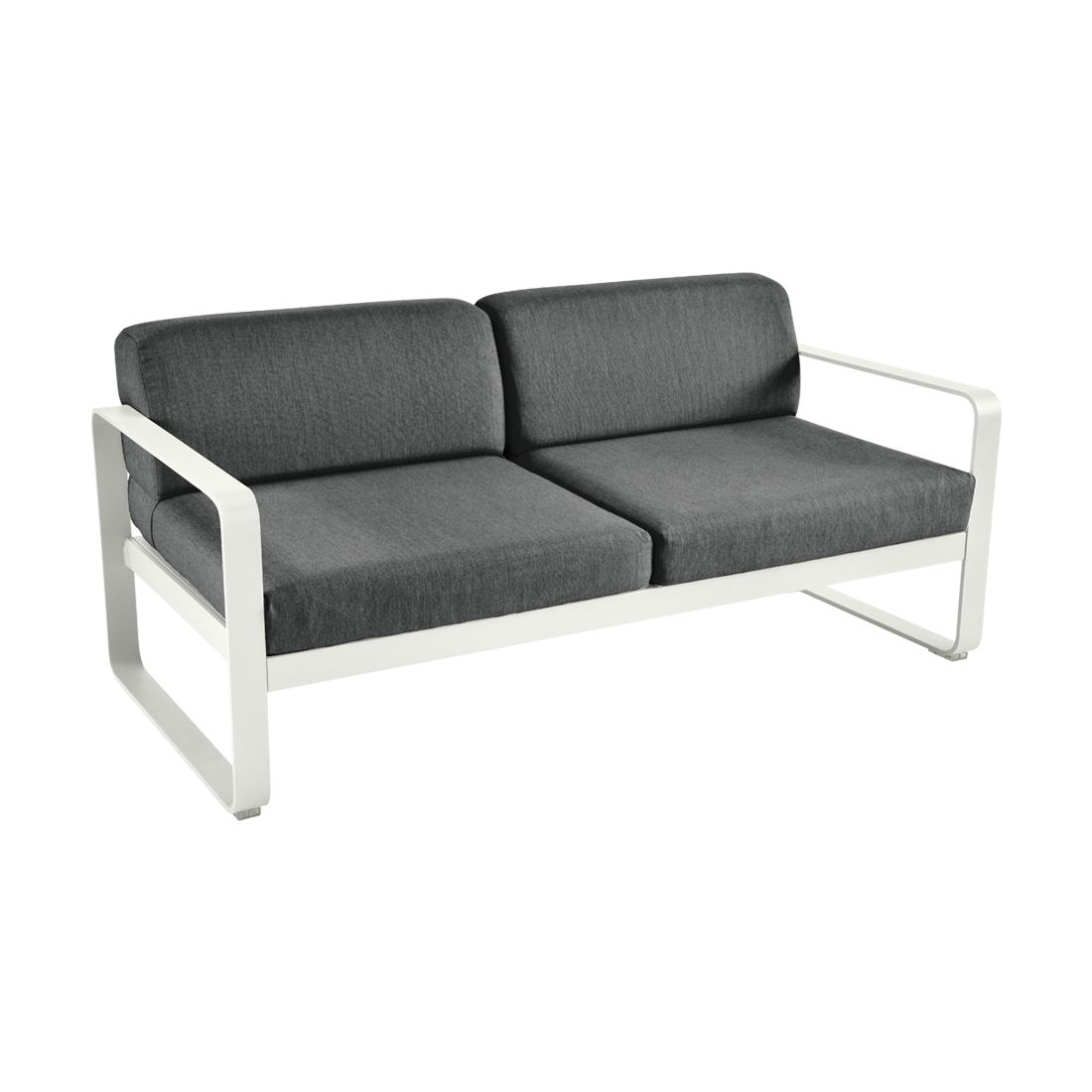 Canapé Bellevie 2 places avec Coussin Gris Graphite inclus