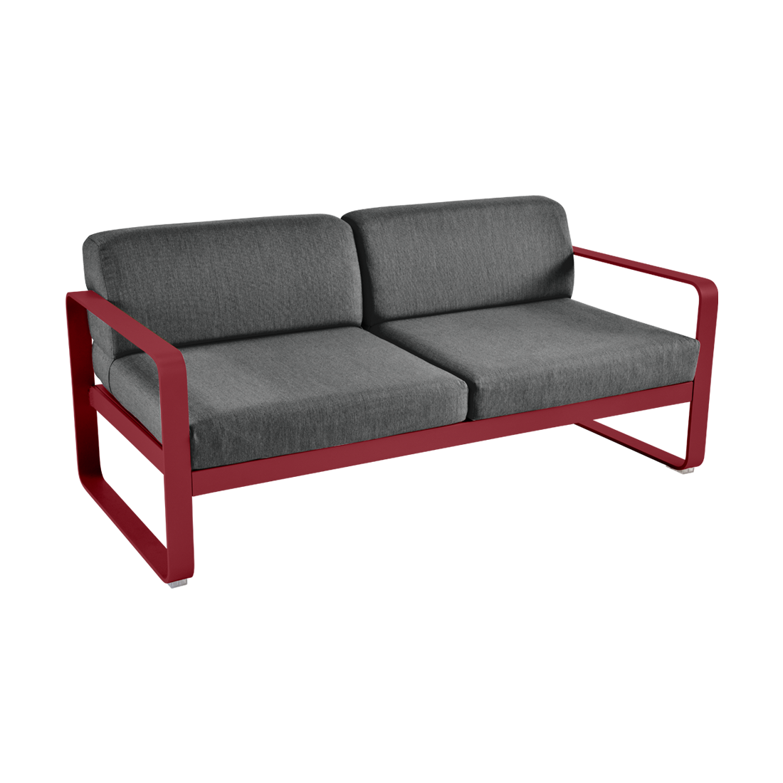 Canapé Bellevie 2 places avec Coussin Gris Graphite inclus