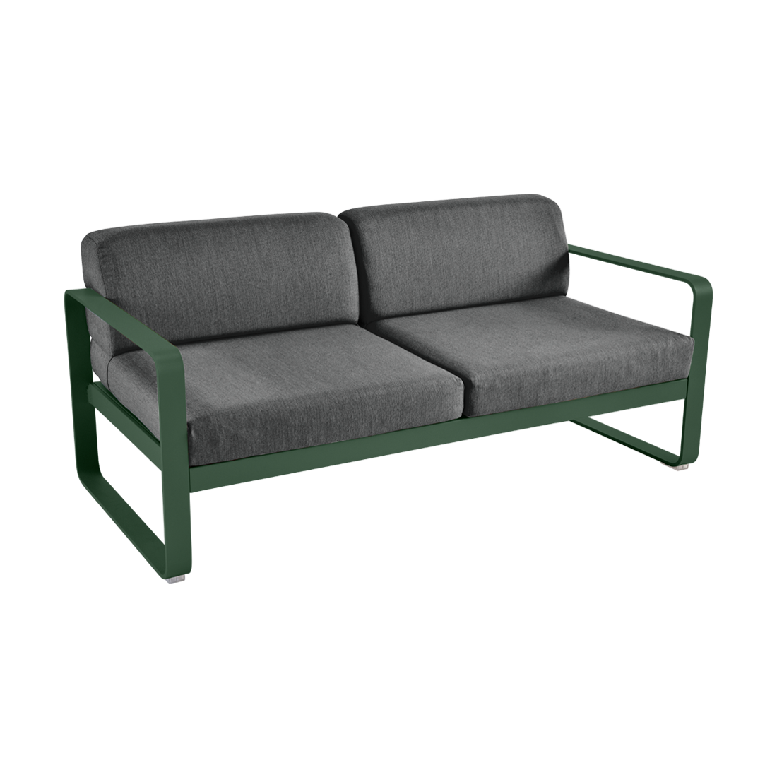 Canapé Bellevie 2 places avec Coussin Gris Graphite inclus