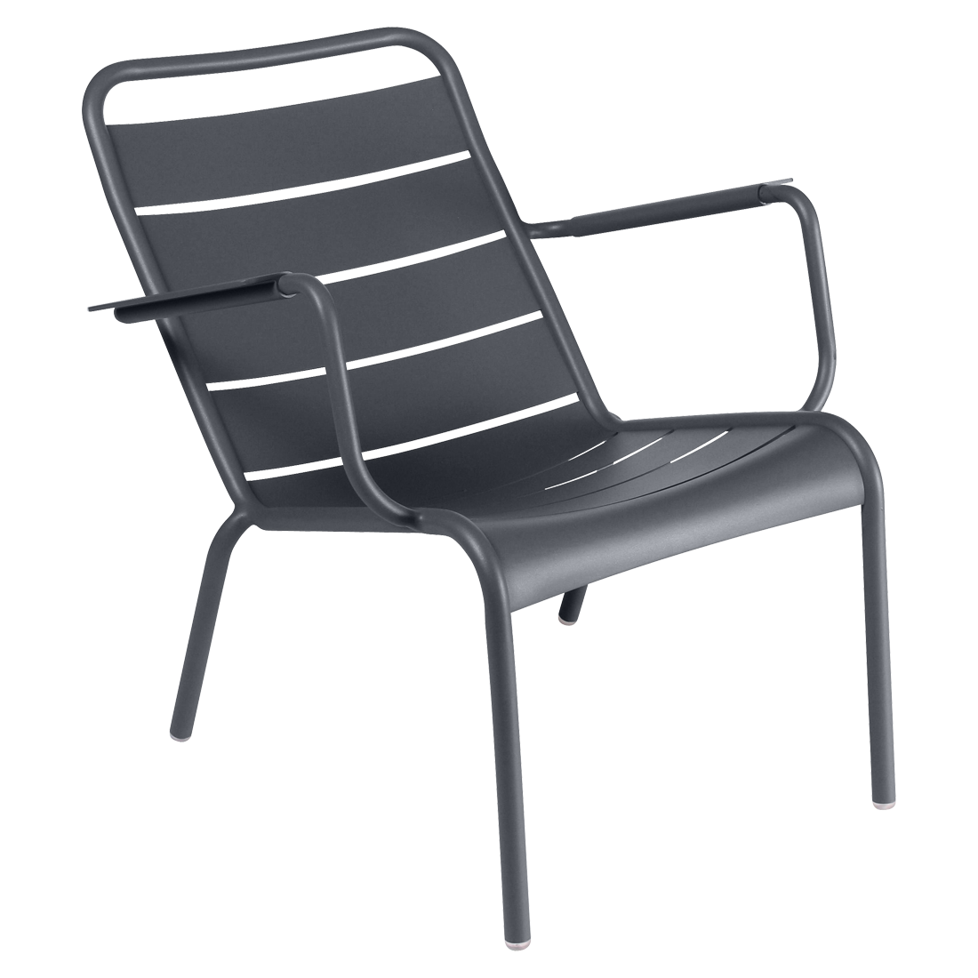 Fauteuil bas Luxembourg acier
