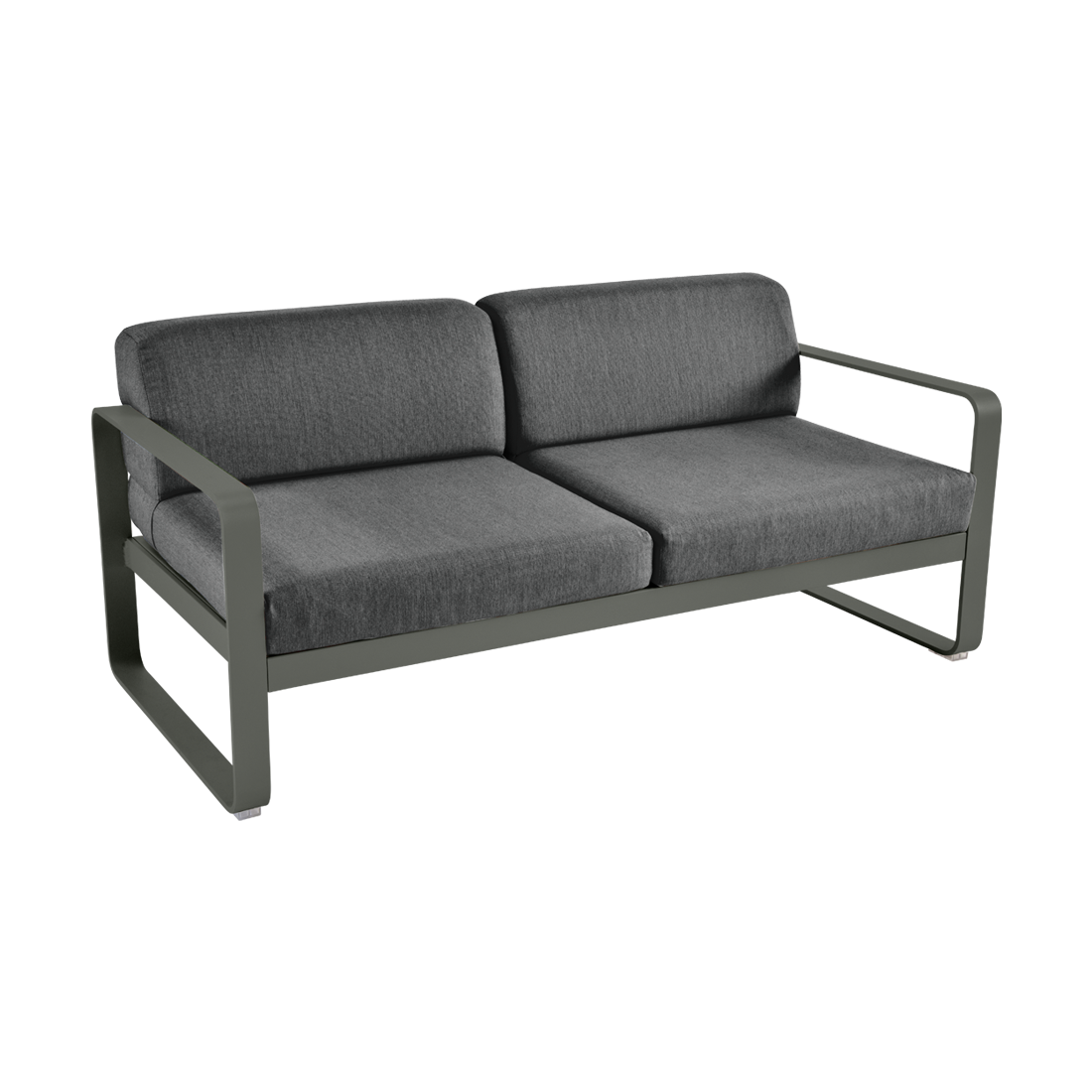 Canapé Bellevie 2 places avec Coussin Gris Graphite inclus