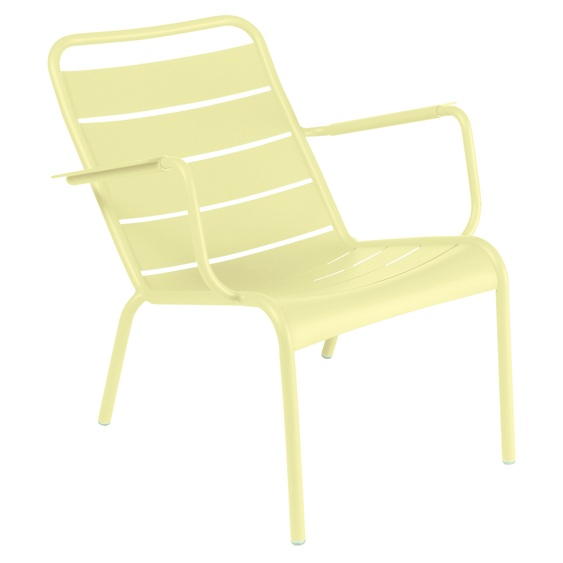 Fauteuil bas Luxembourg acier