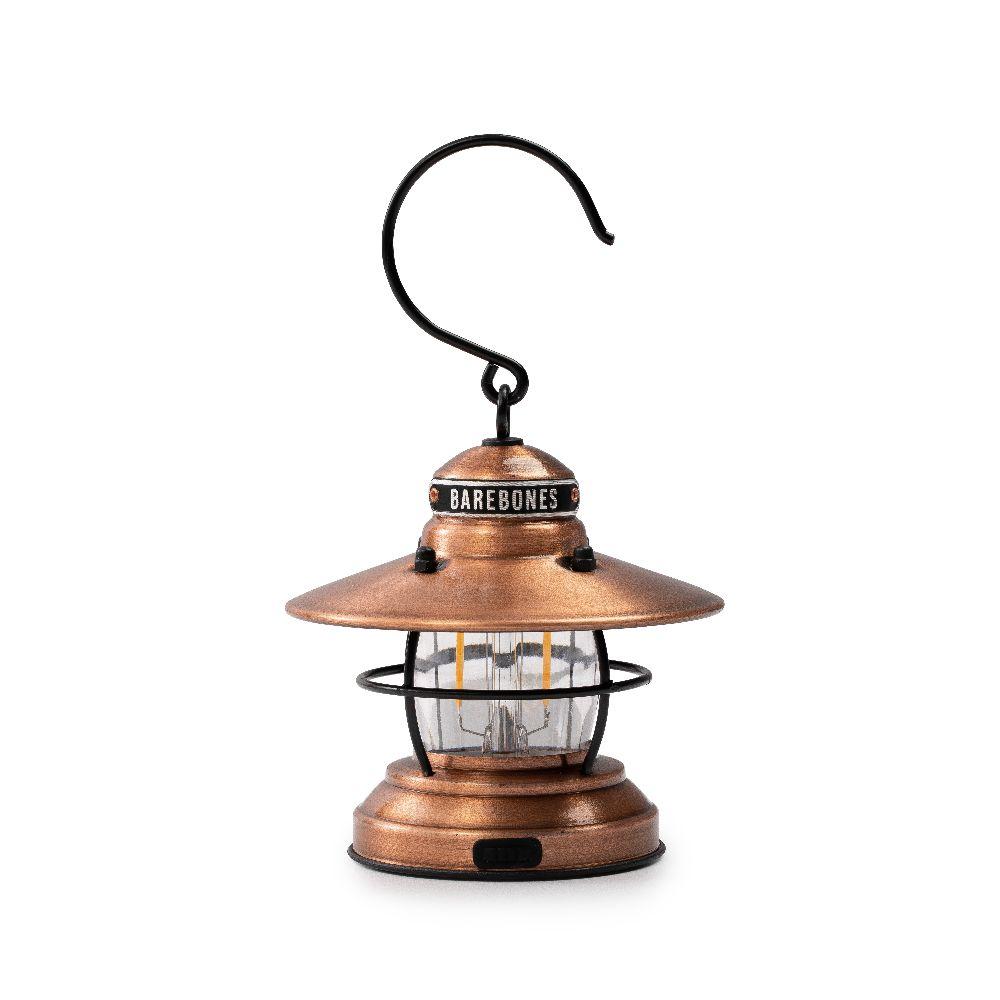 Barebones Edison Mini Lanterne Bronze Antique 2Aa/Usb