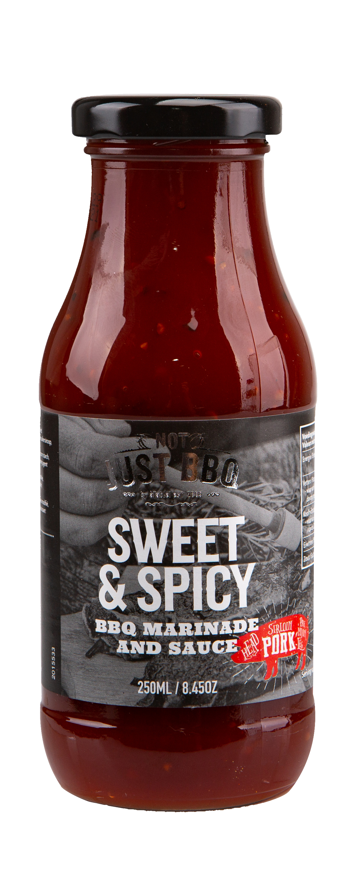 Marinade sucrée et épicée BBQ 250ml