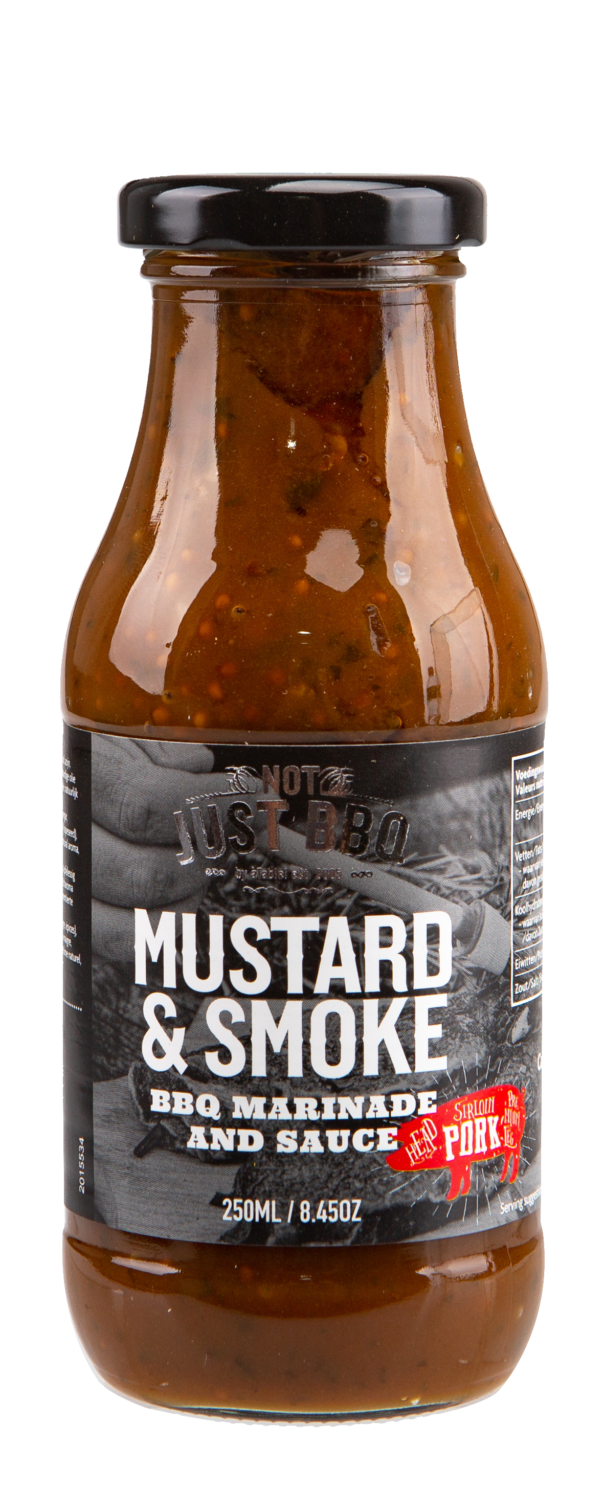 Marinade fumée BBQ & moutarde 250ml