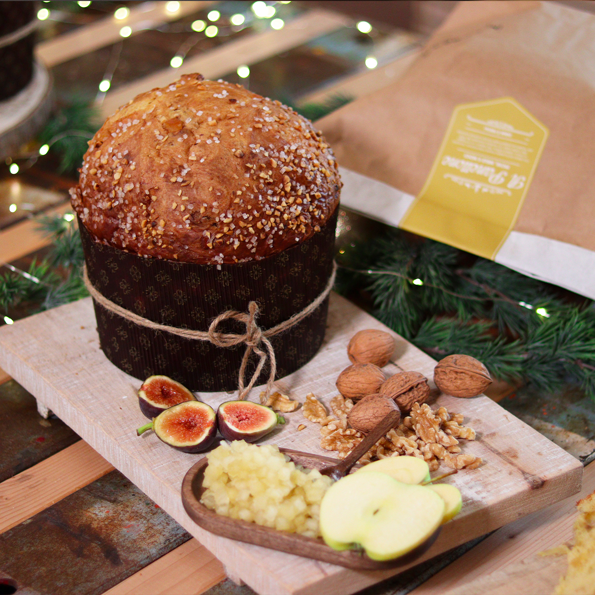 Panettone Figue-Pomme-Miel Infermentum