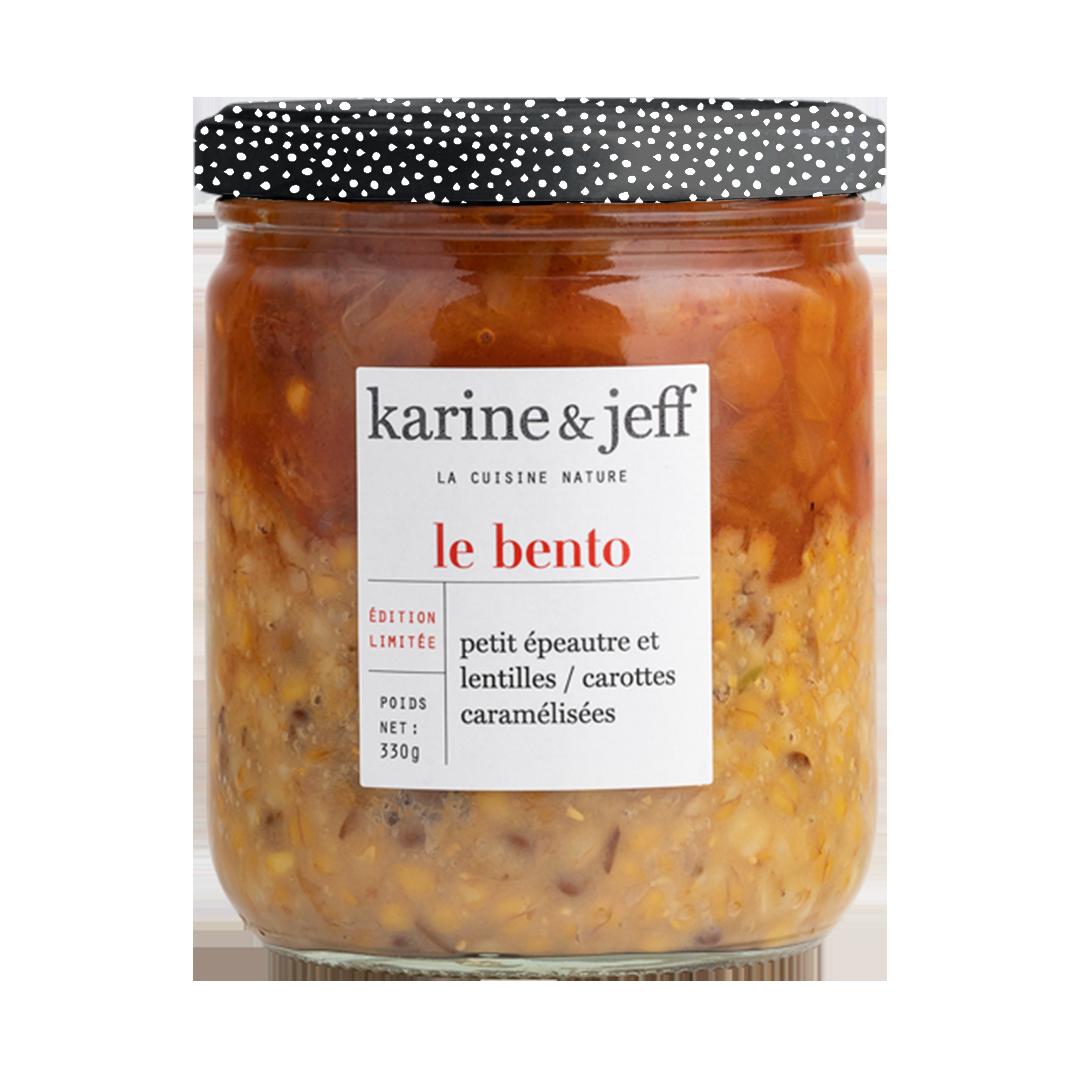 Bento Risotto compotée d'aubergines au parmesan