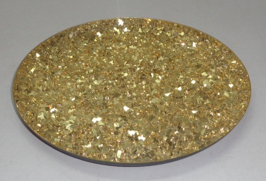 Plat Lia rond or
