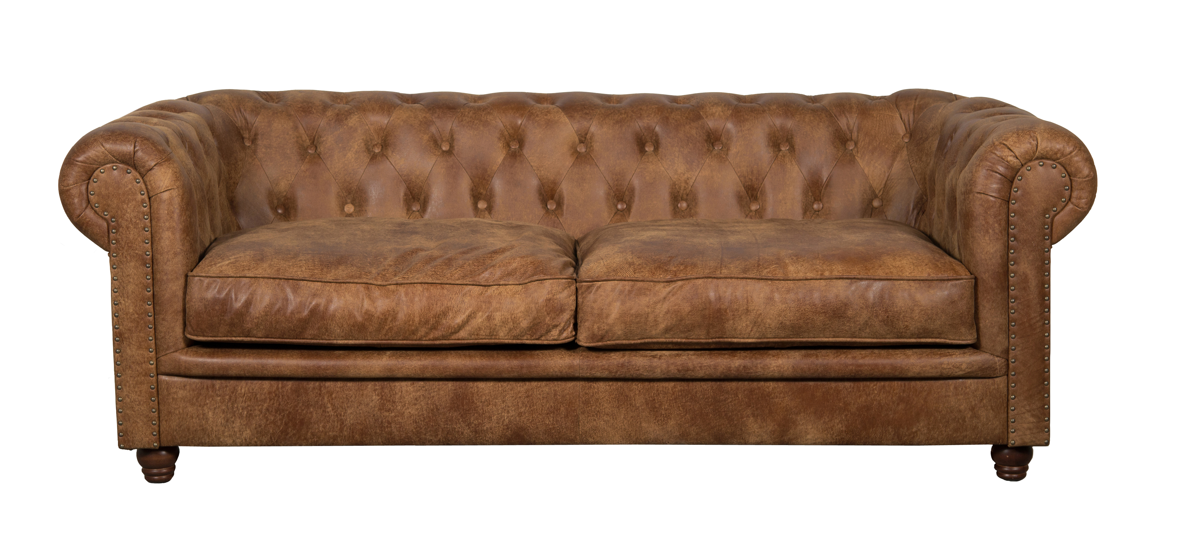 Canapé Chesterfield 3.5 places Cuir B