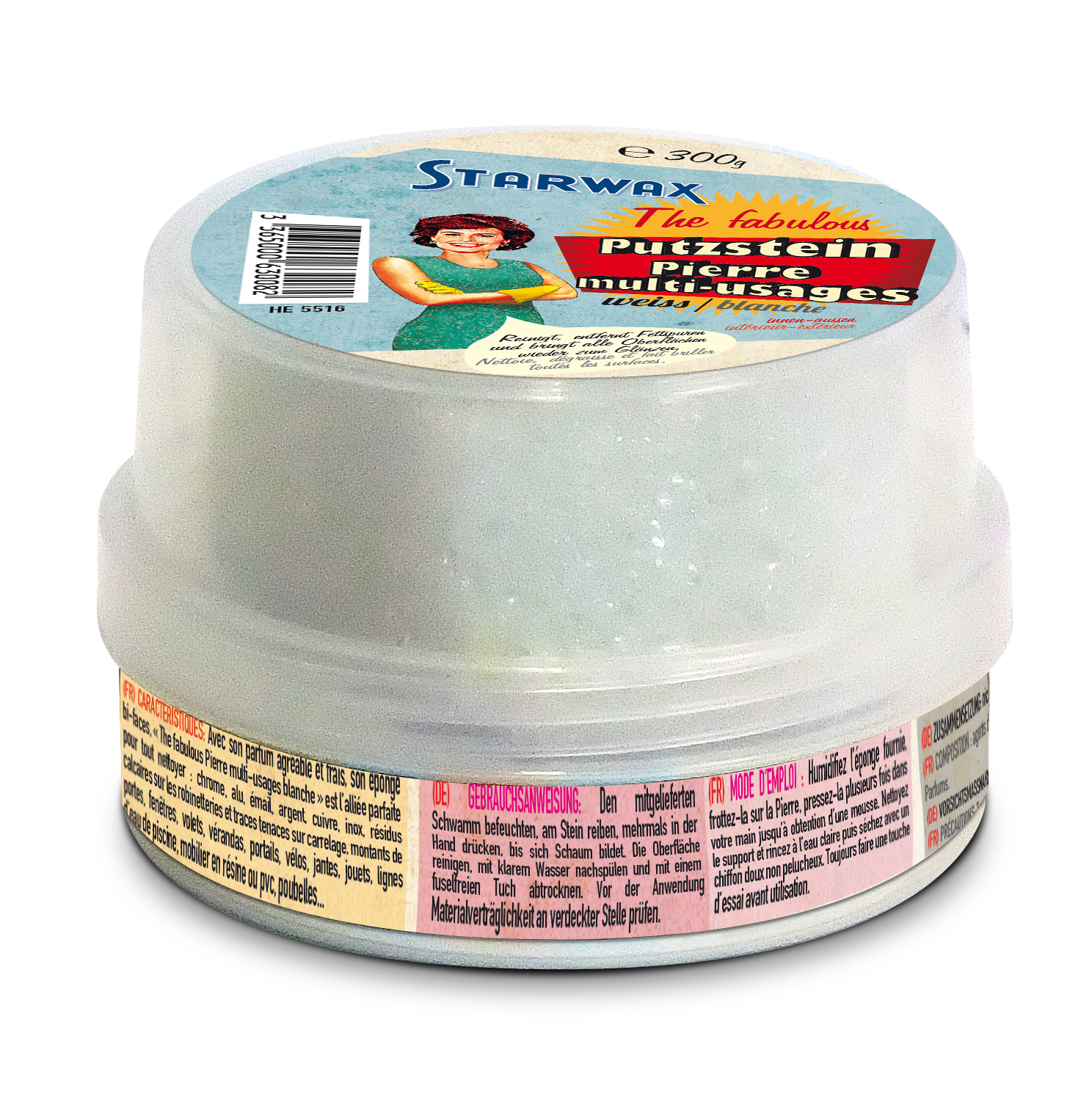 Pierre multi-usages blanche 300g