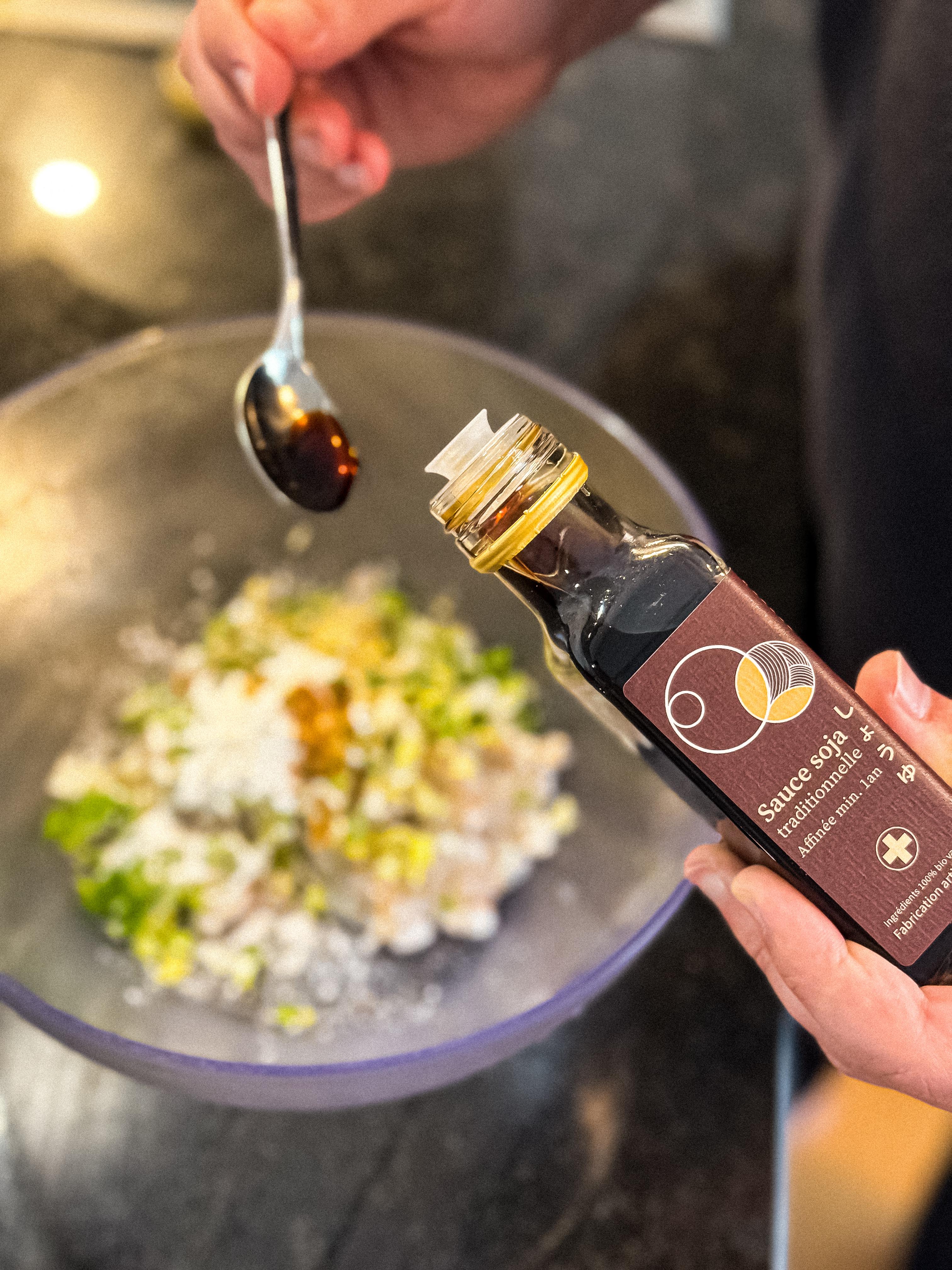 Sauce Soja au blé torréfié, version traditionnelle