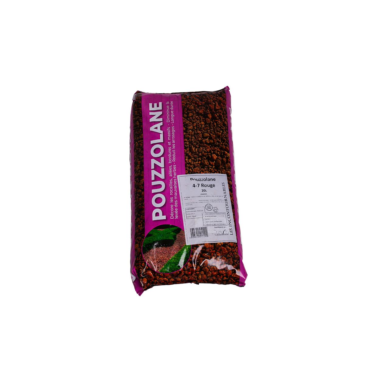 Pouzzolane rouge 4/7 20L