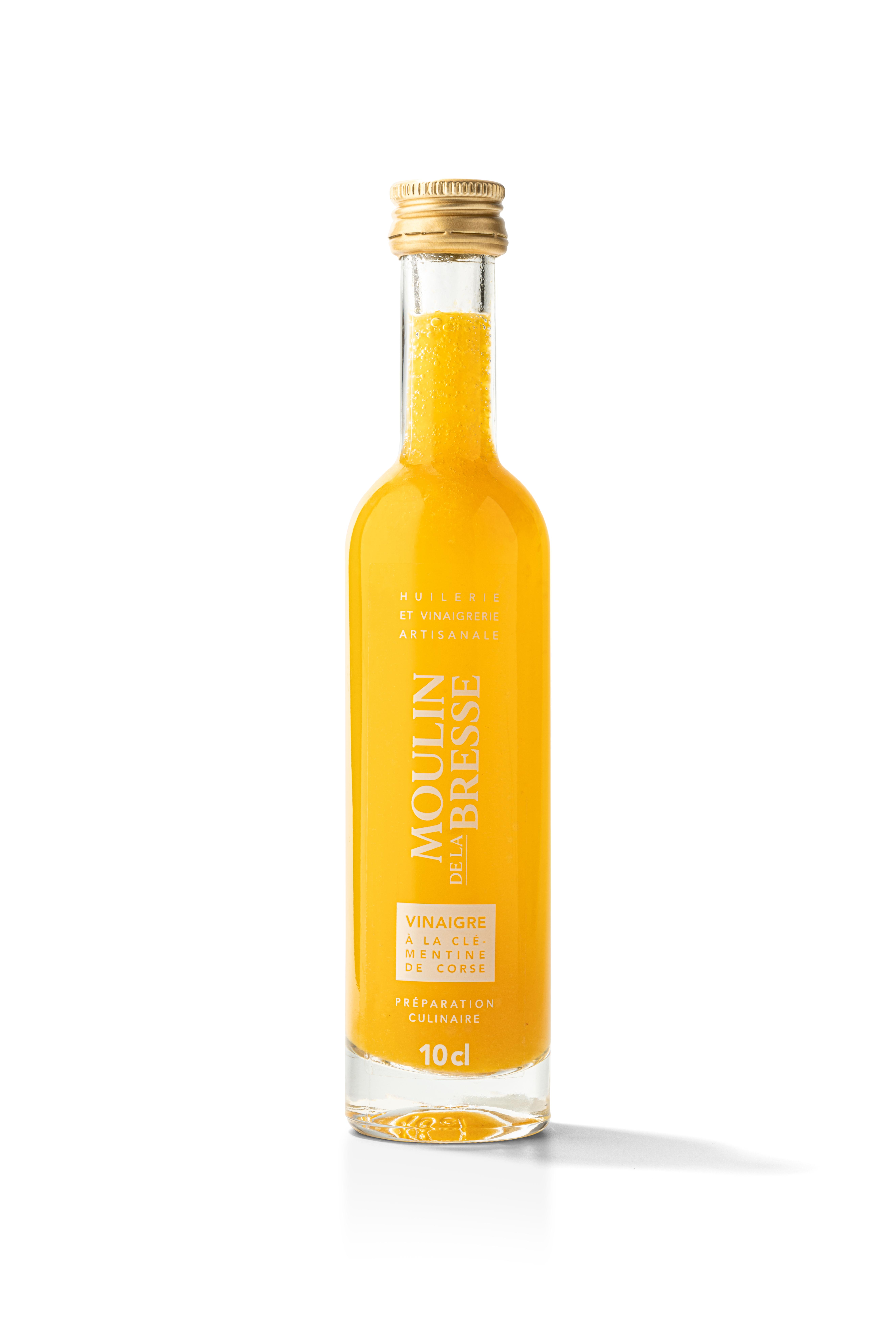 Vinaigre à la pulpe de Clémentine Corse IGP Moulin de la Bresse