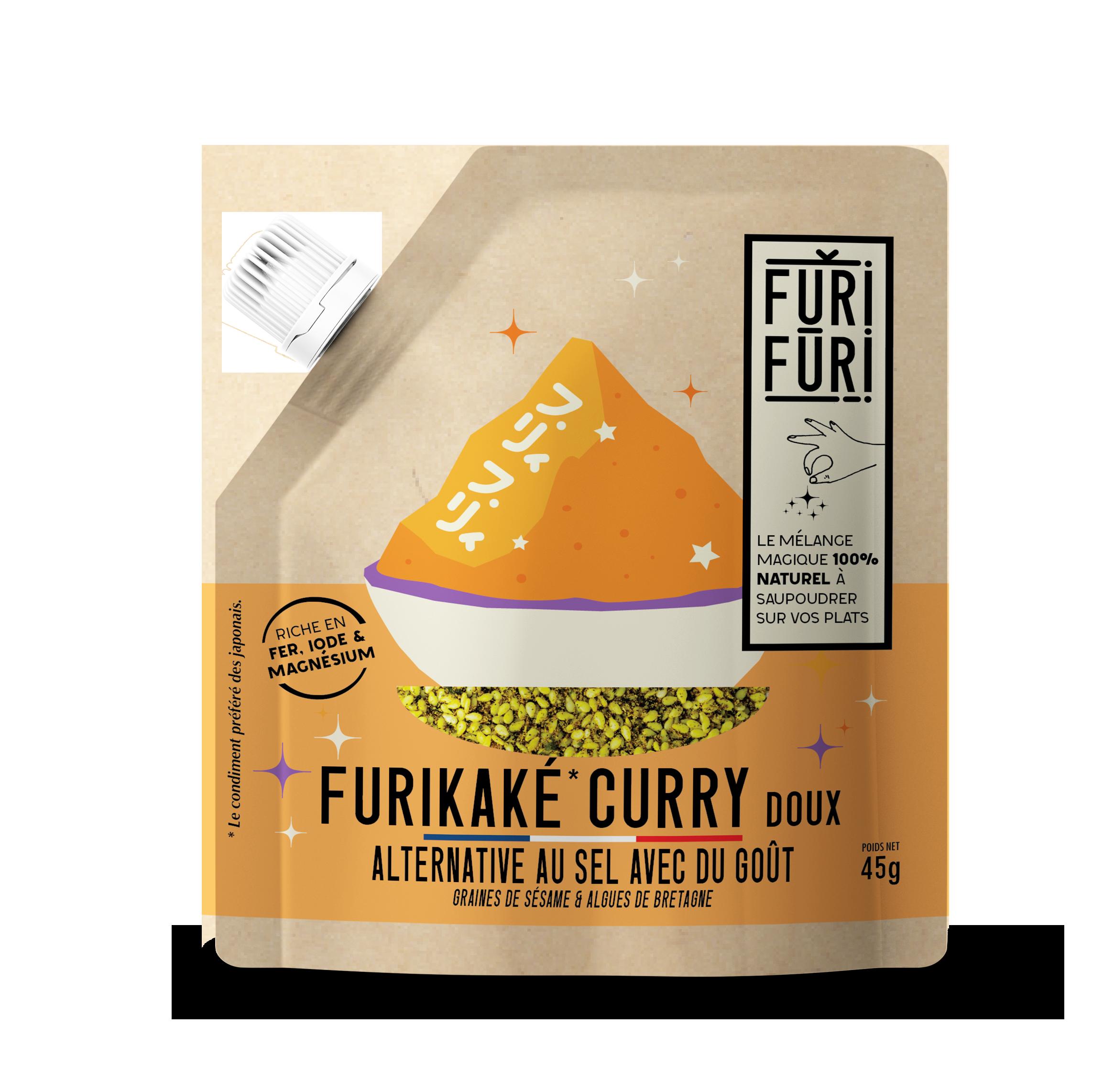 Furikaké Curry doux- Sésame-Algues