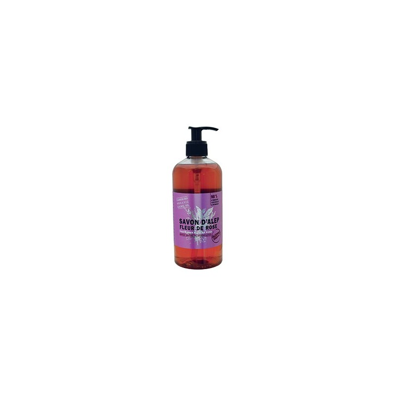 Savon d'Alep Liquide Fleur de Rose  - 500ml
