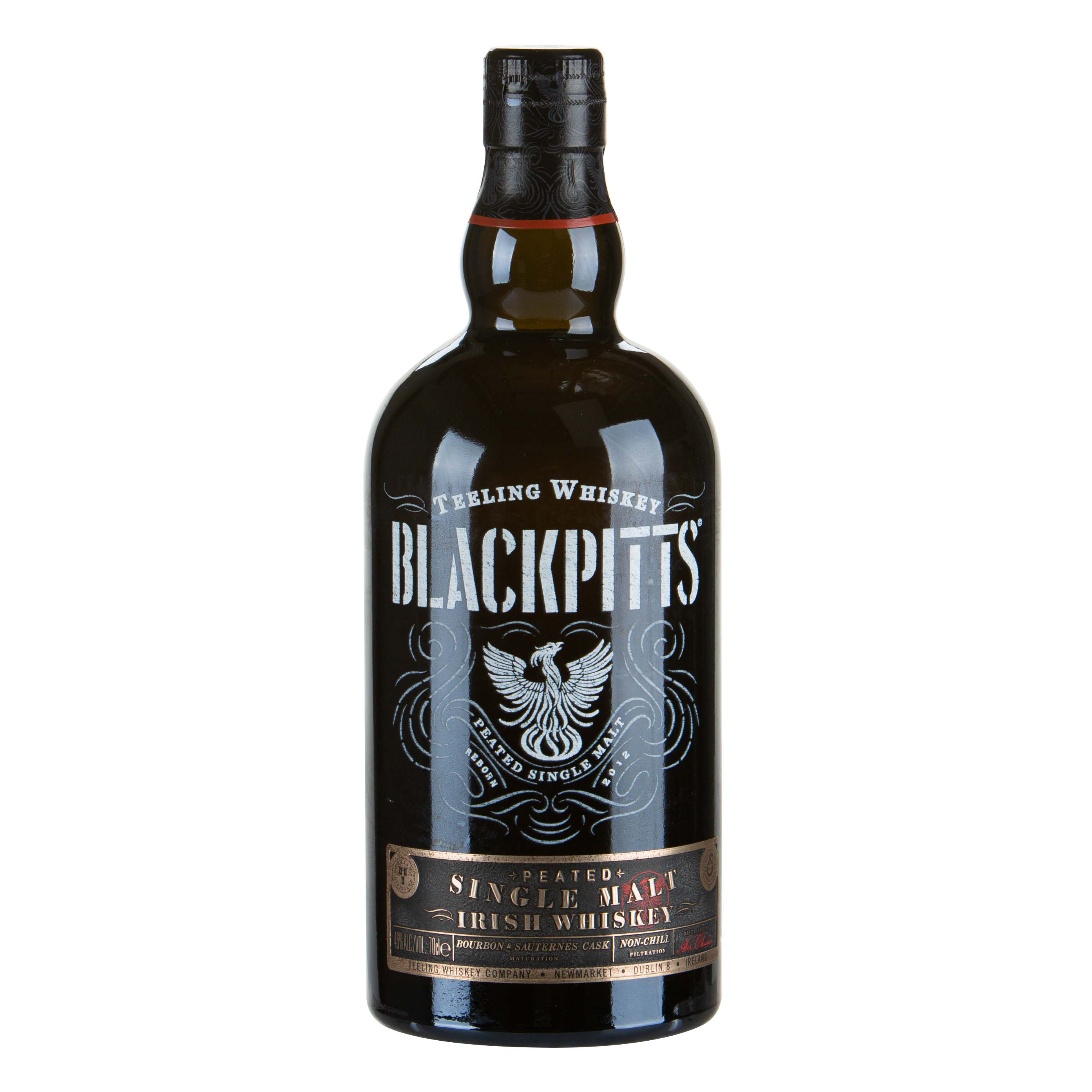Whisky Blackpitts Peated single malt irish Whiskey
