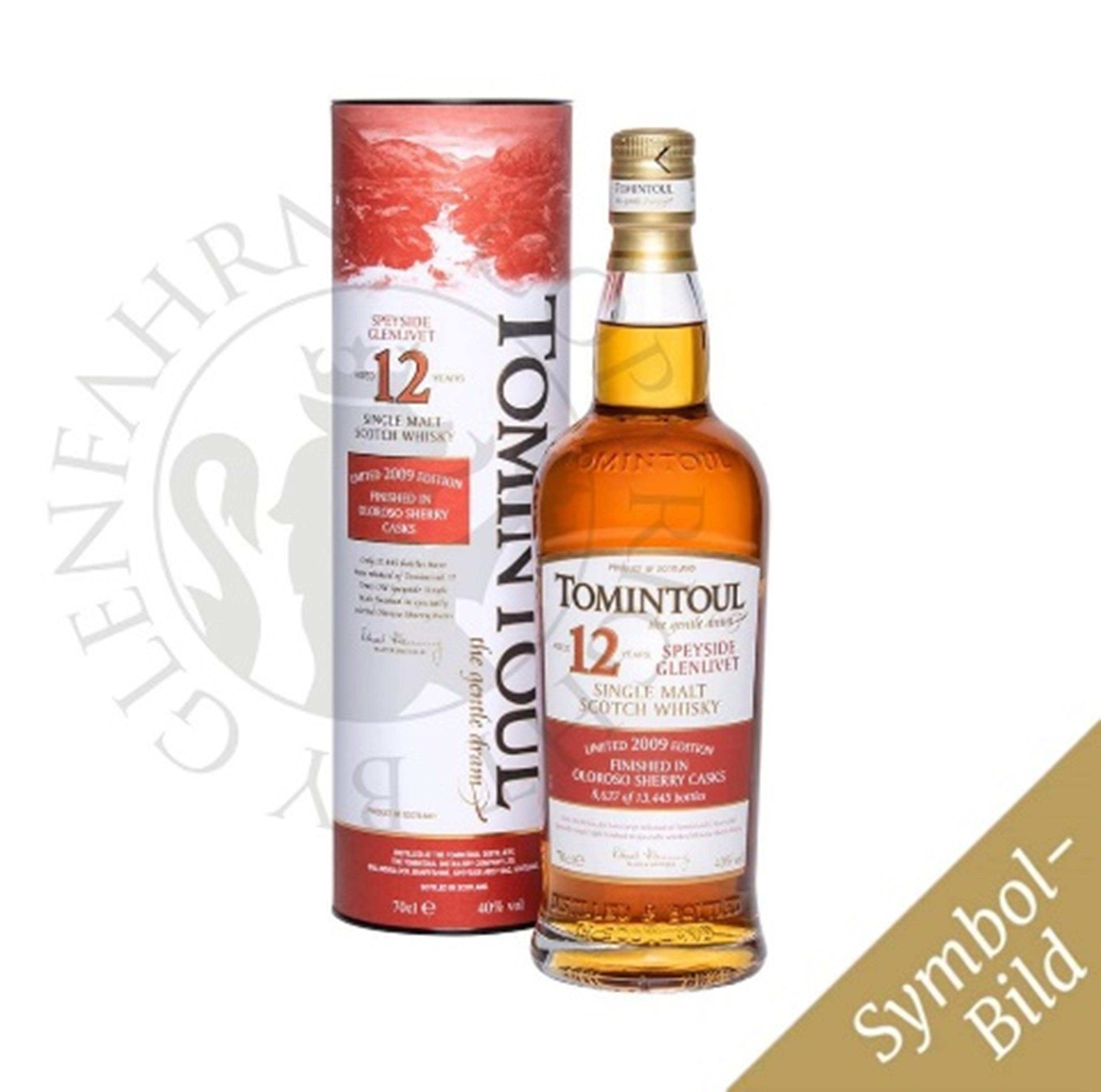 Tomintoul 2011 12y Oloroso Sherry Cask Finished Single Malt Scotch Whisky 