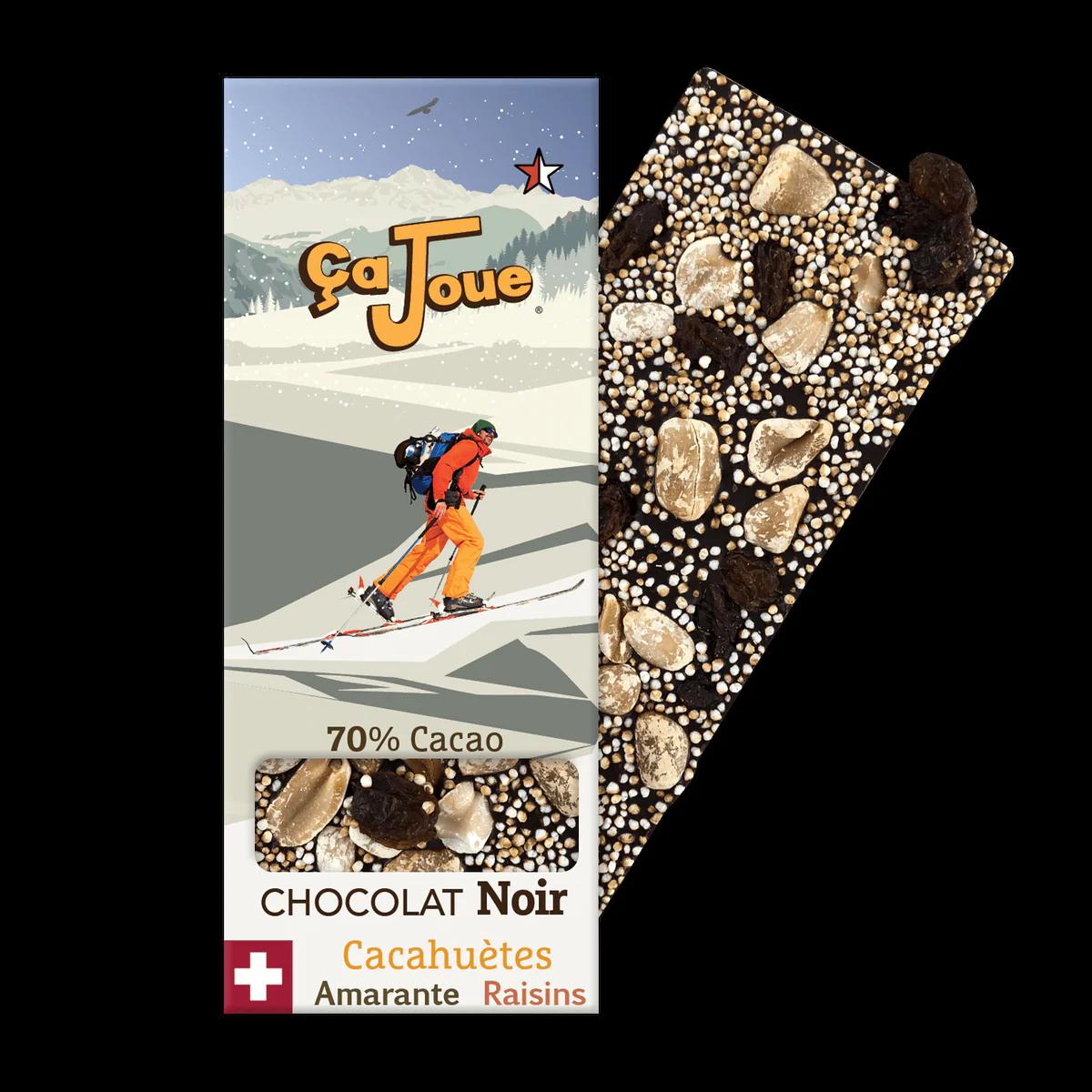 Tablette Ski Rando Noir 70% Cacao