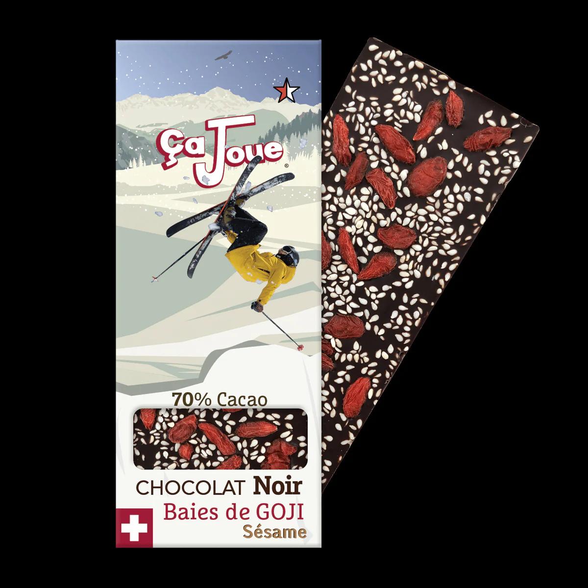 Tablette Martin New Ski Noir 70% Cacao