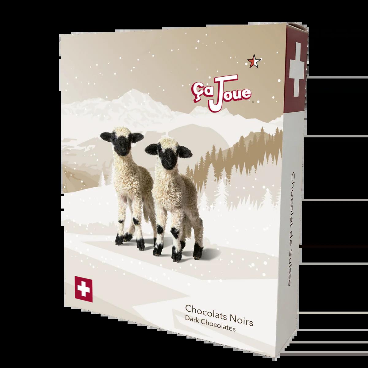 Coffret Coffret Cadeau 4 Chocolats - Nez Noirs Noir 70% Cacao