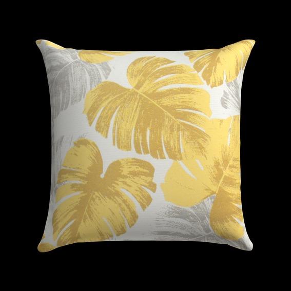 Coussin Monstera carré