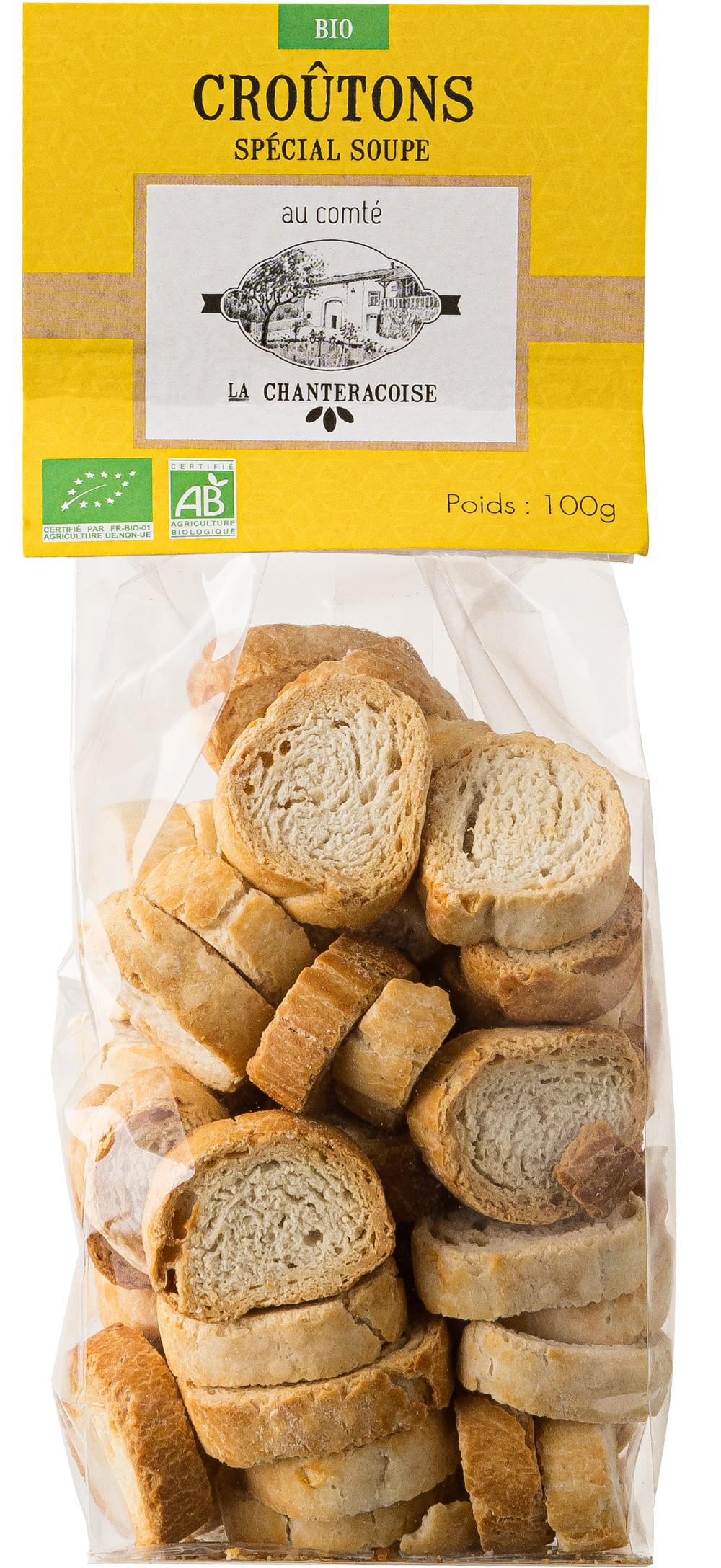 Croutons bio Comté