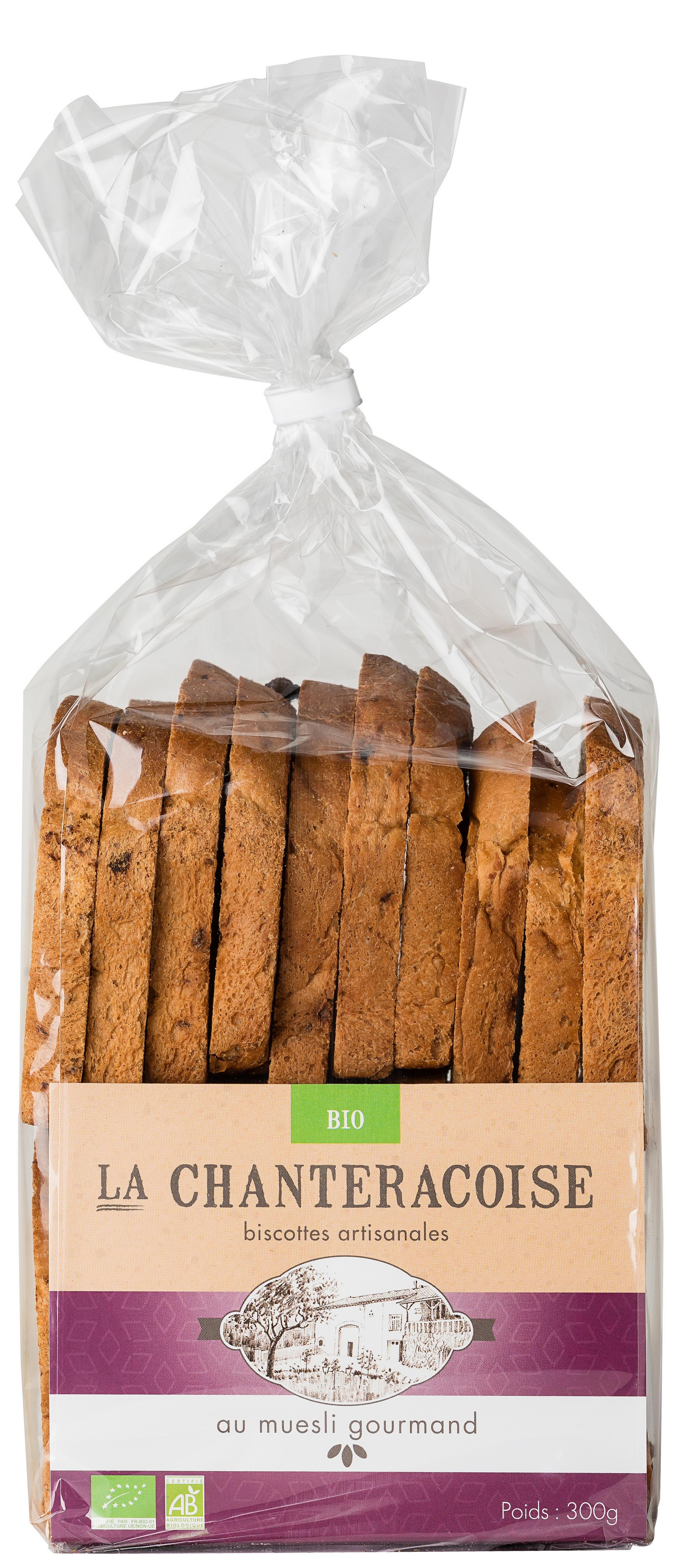 Biscottes bio muesli gourmand