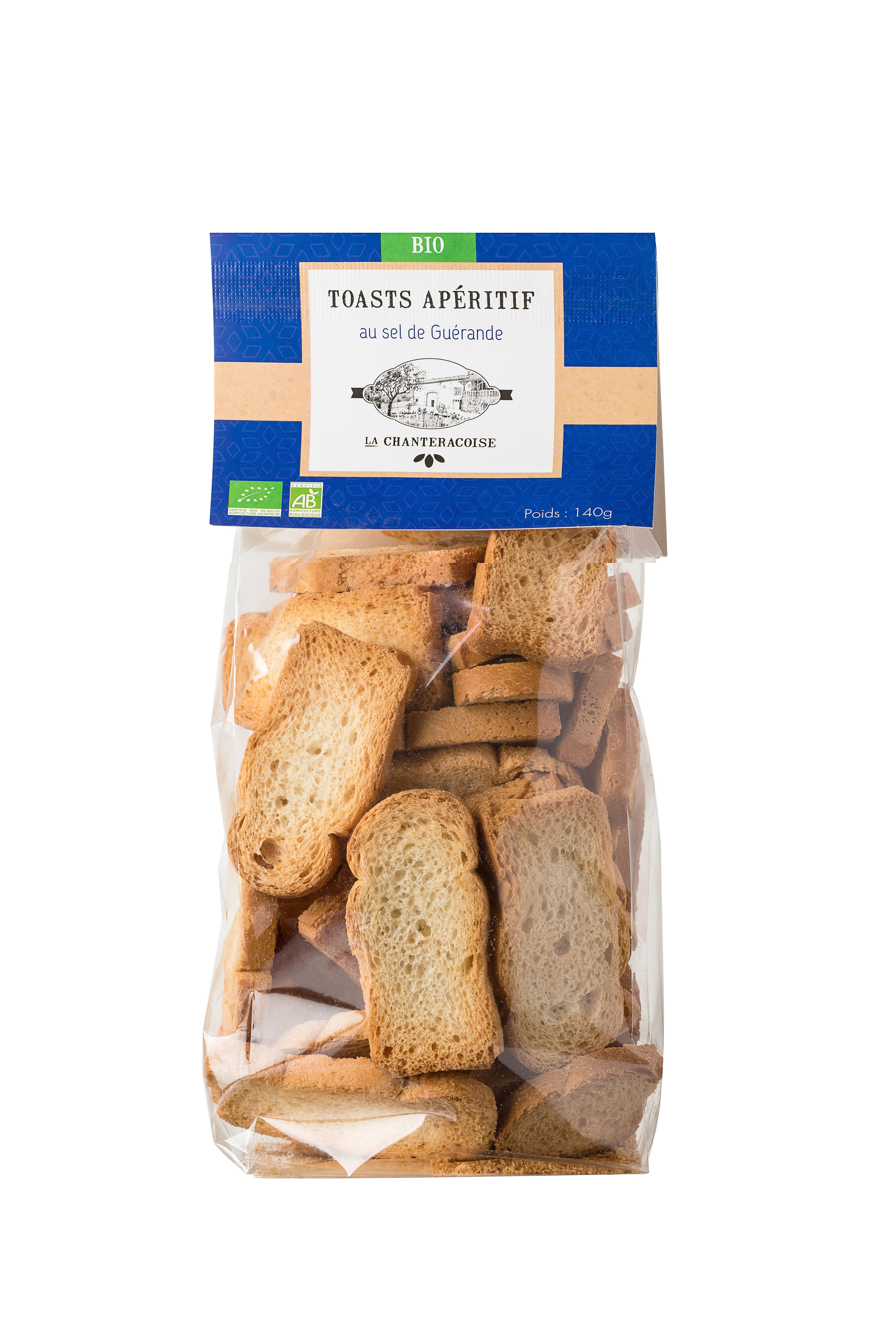 Toasts bio Sel de Guérande