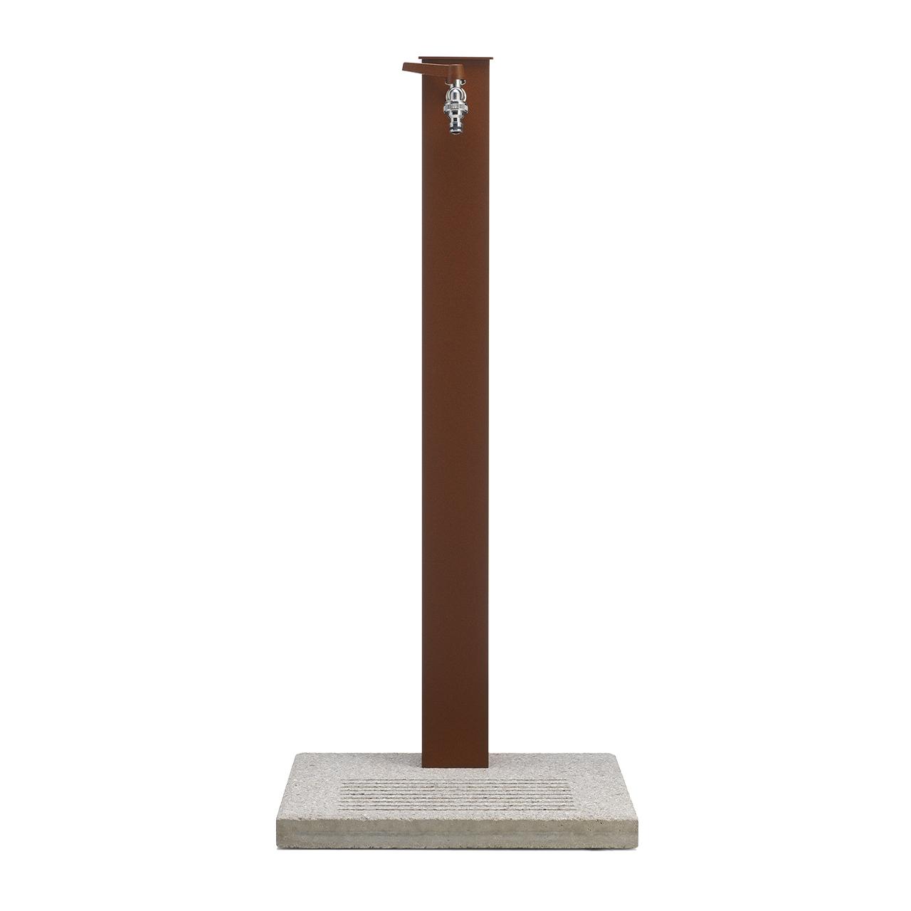 Fontaine Taupe et base en ciment