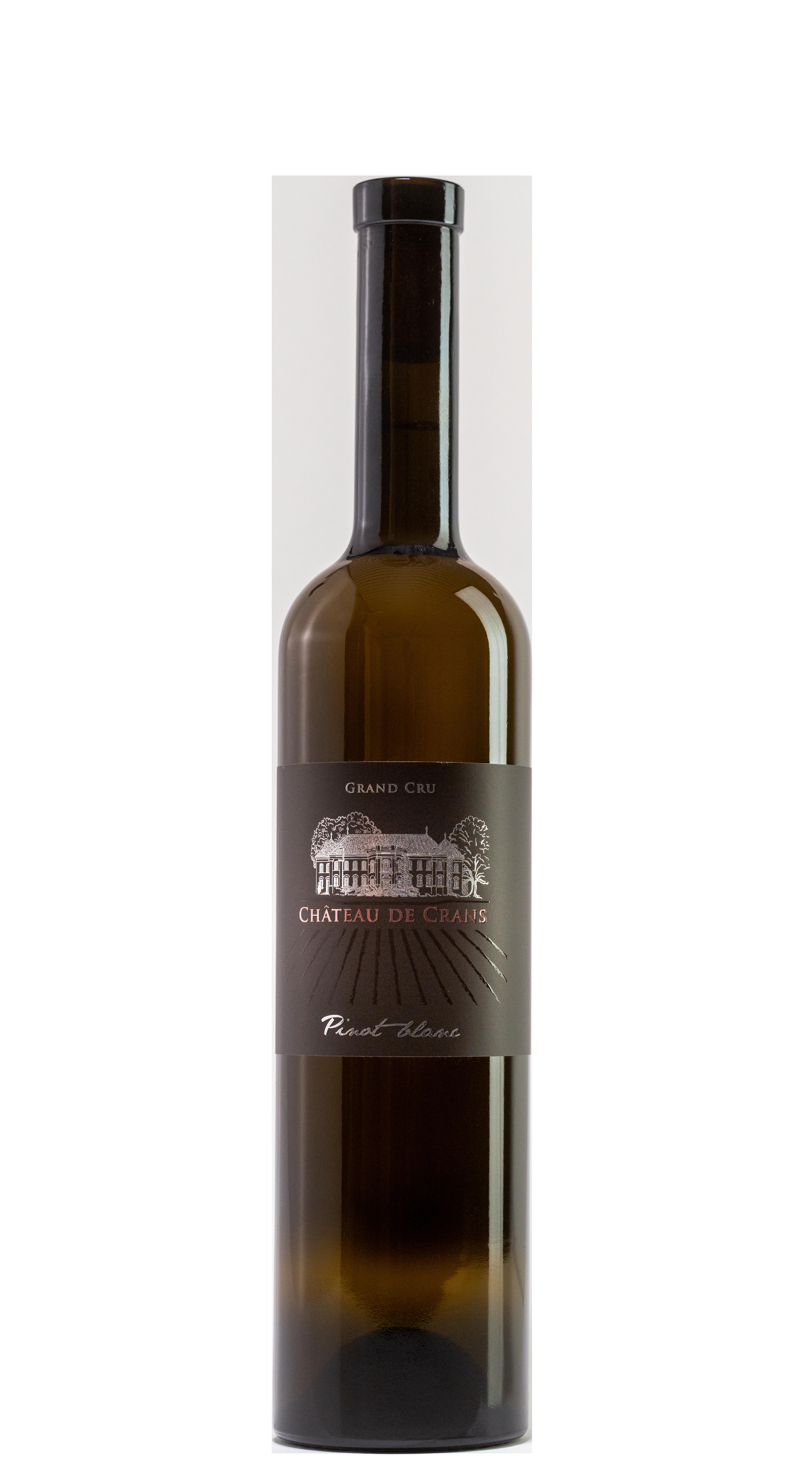 Pinot blanc barrique a. saladin,  château de crans, aoc la côte, bio