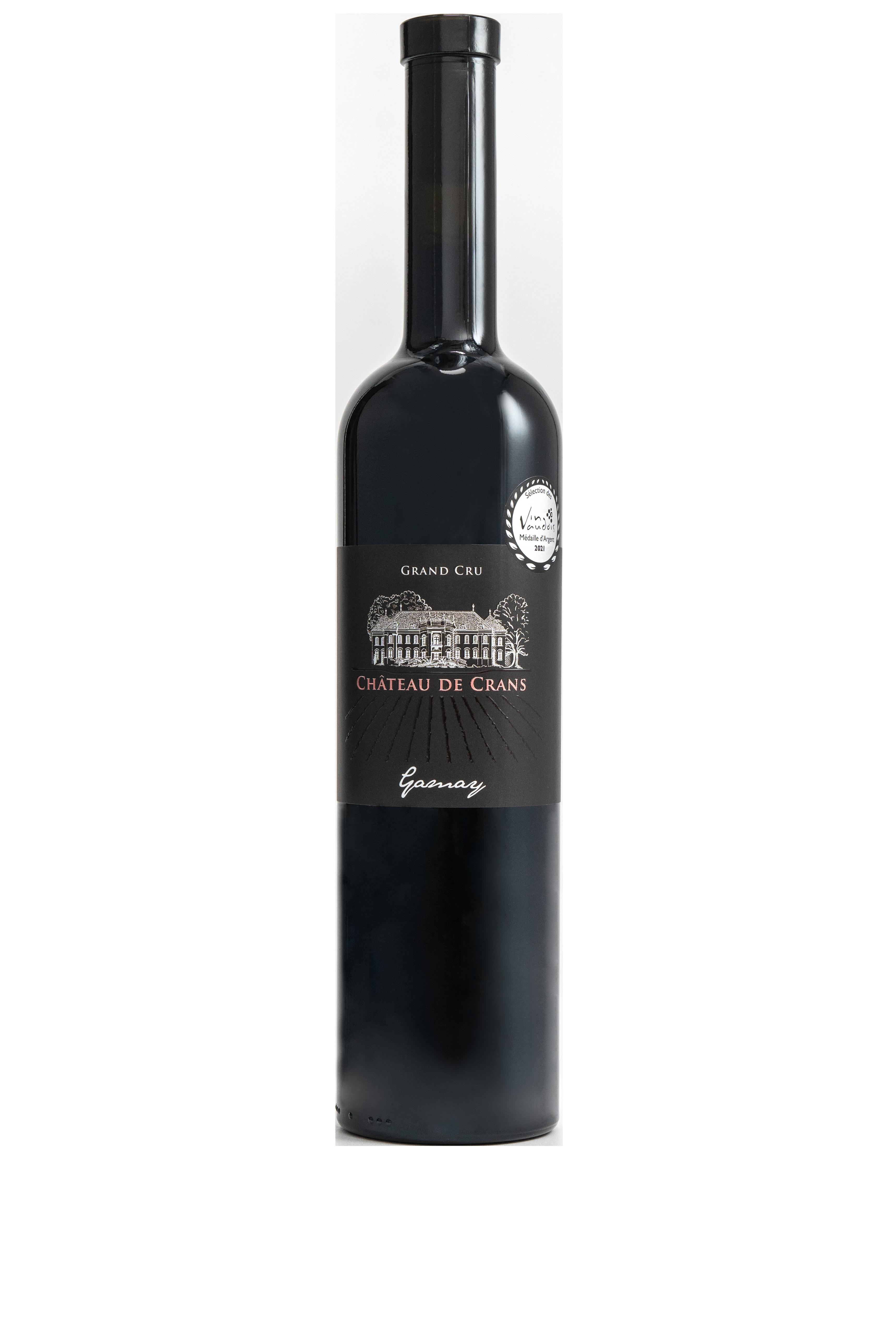 Gamay barrique a.saladin, château de crans, aoc la côte, bio