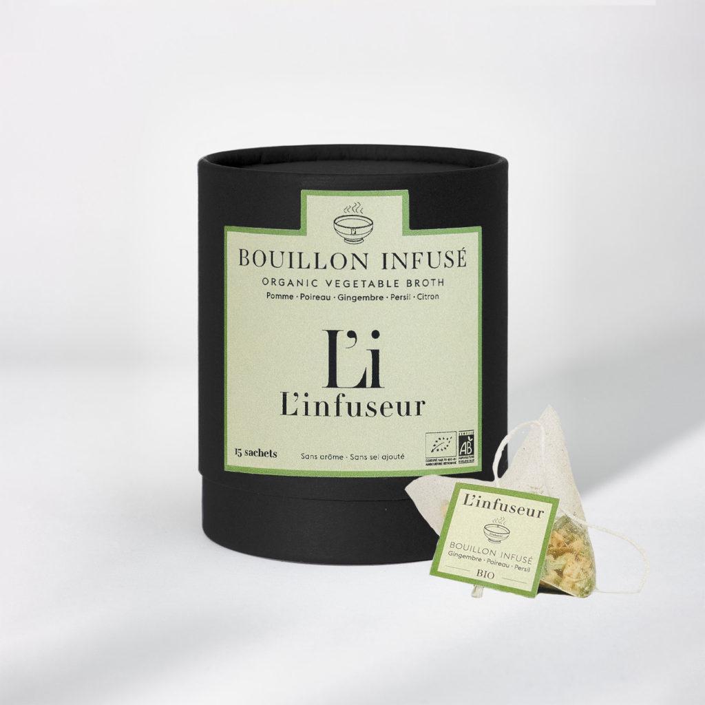 Bouillon Poireau Gingembre (15 Sachets - Bio)