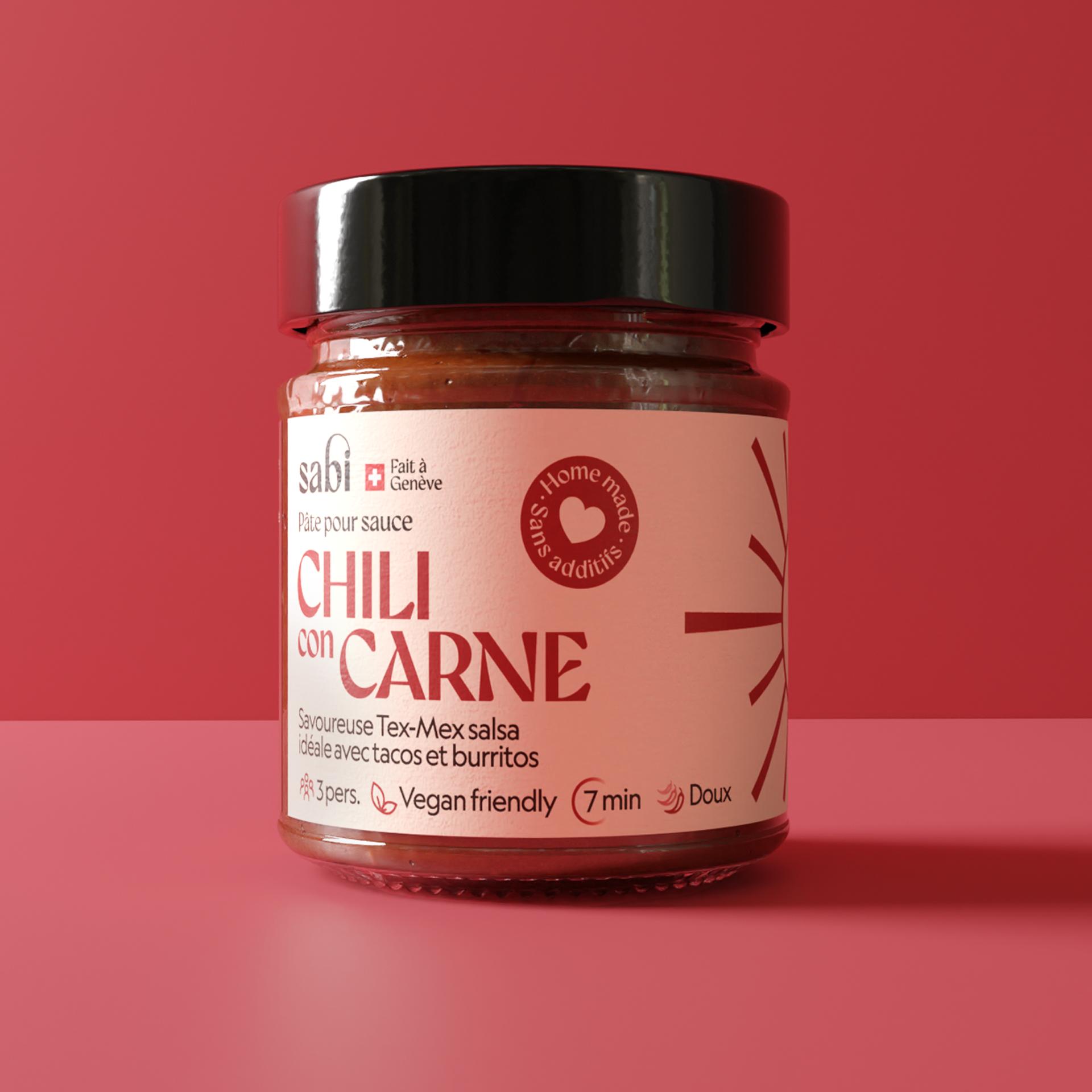 CHILI CON CARNE Savoureuse Tex-Mex salsa