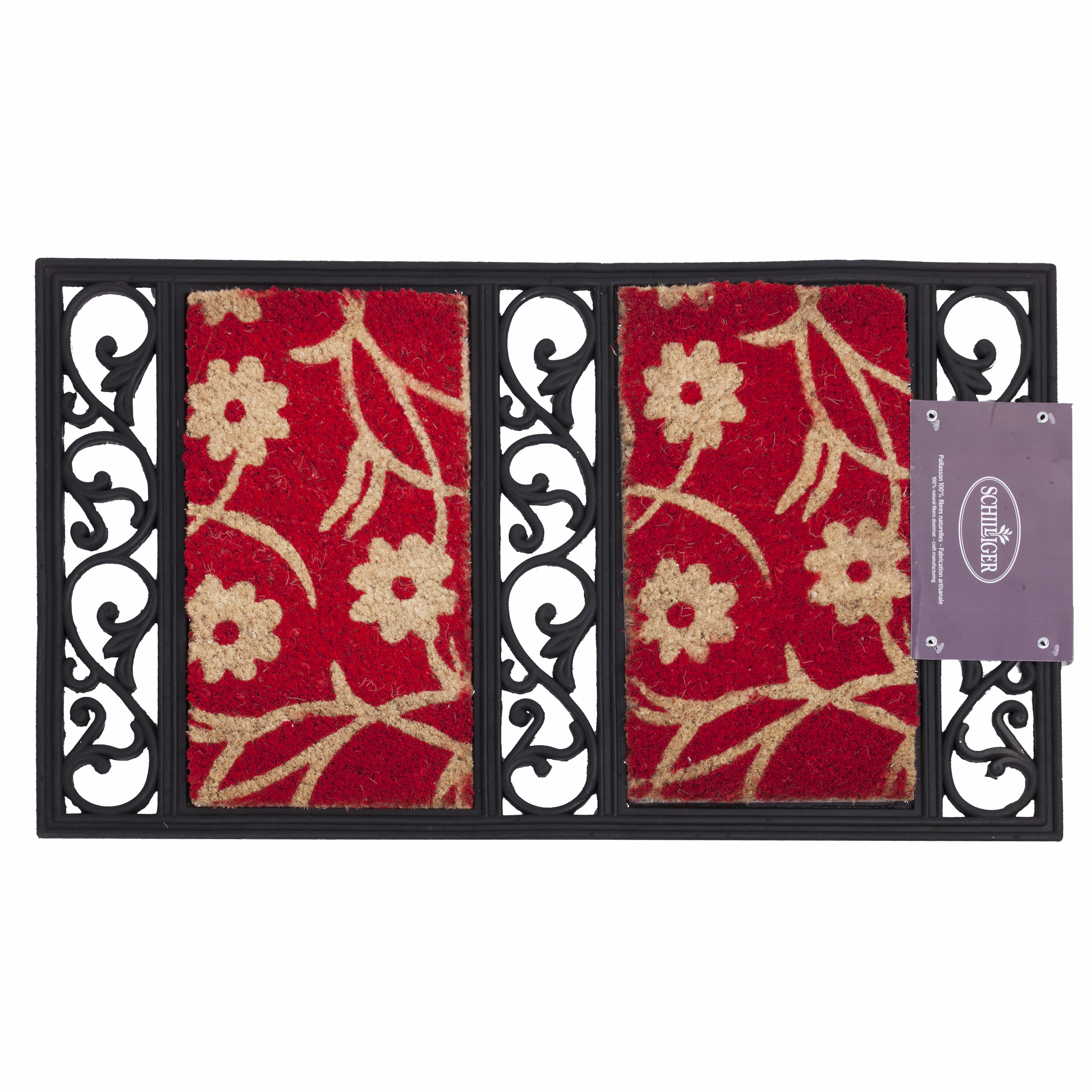 Paillasson Fleur Rouge