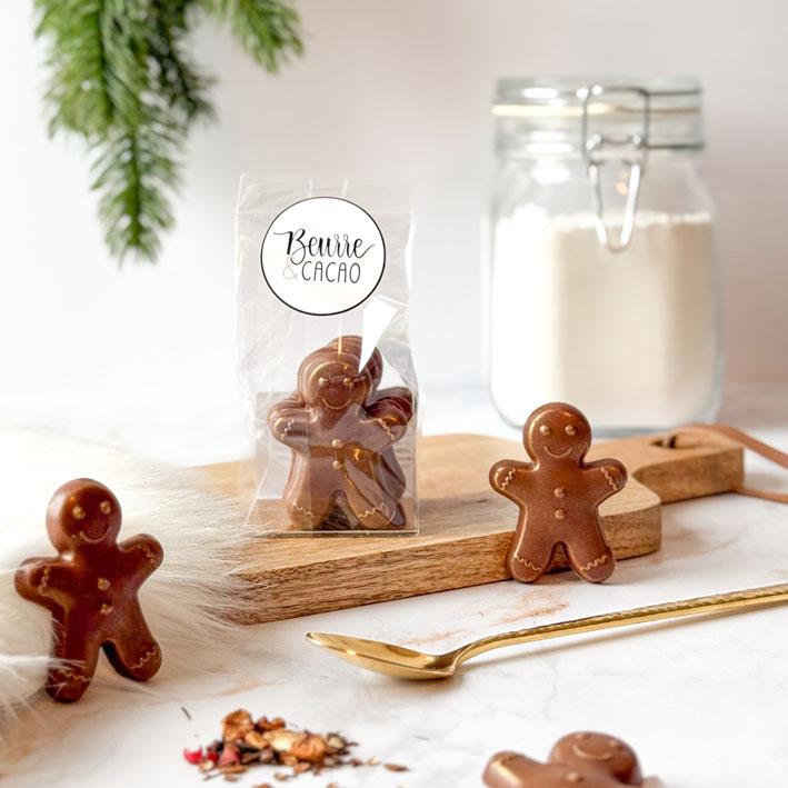 Pain d’épices chocolat au lait 38% & épices chaï (70g)