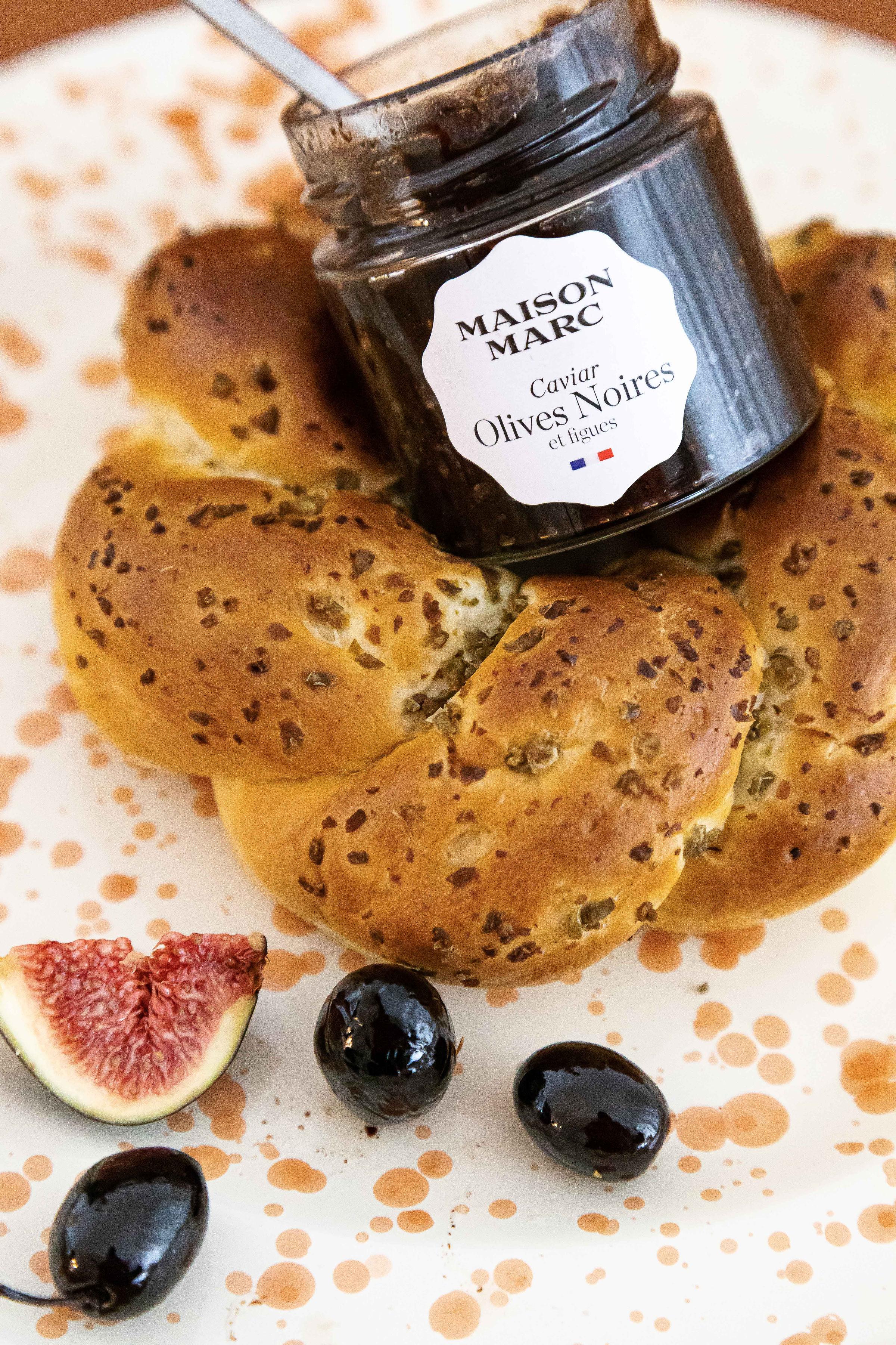 Caviar d'olives noires et figues 120g
