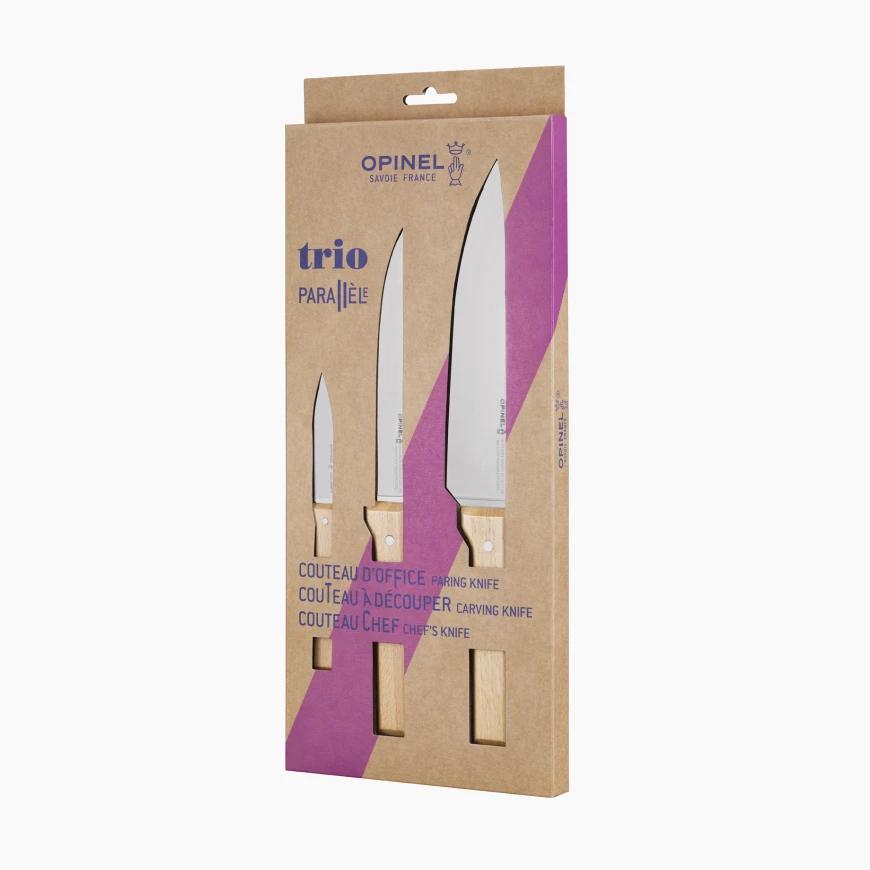 Opinel TRIO Couteaux de cuisine