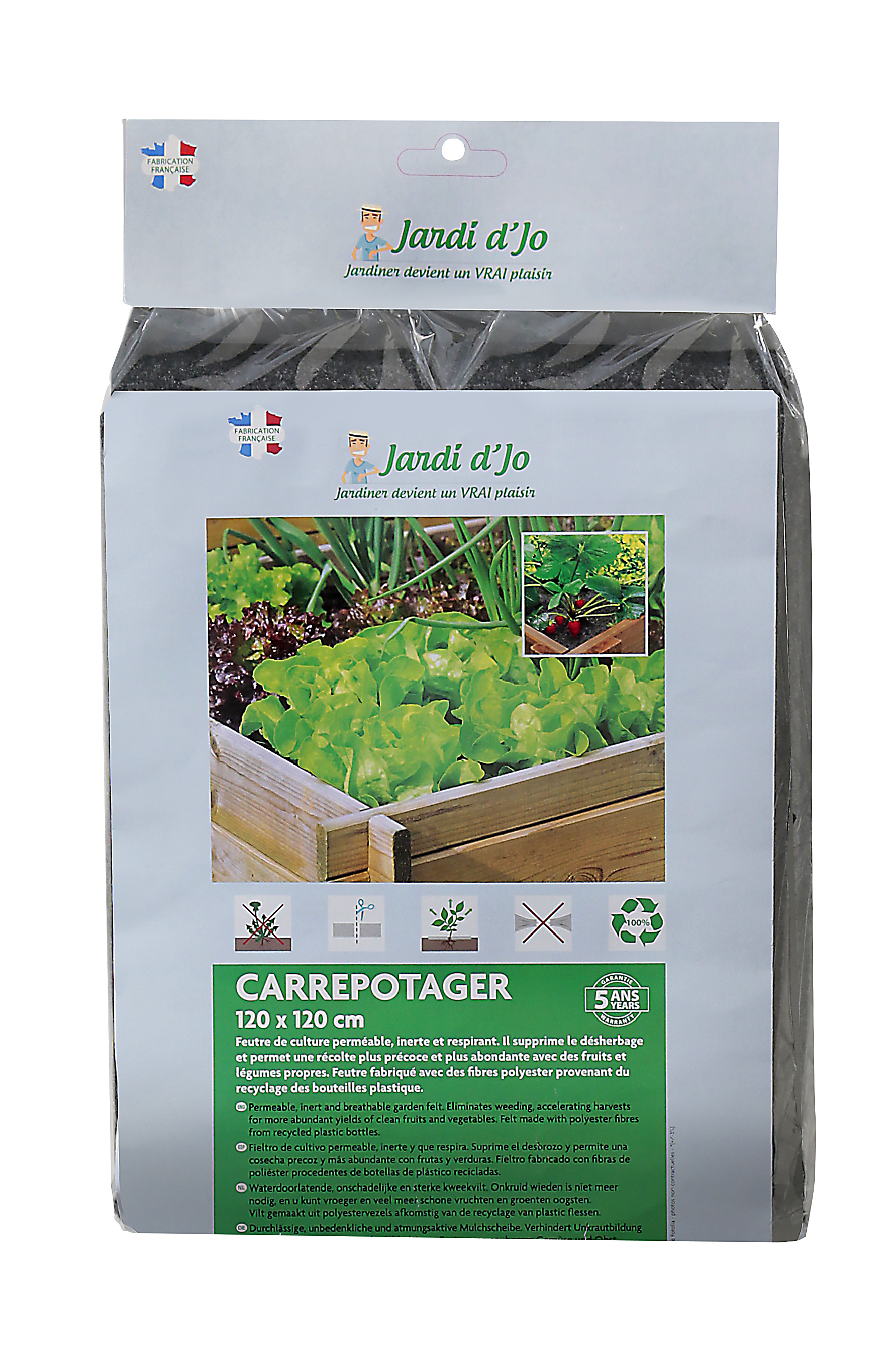 Feutre Cult Carre Potager-1.20 Ml
