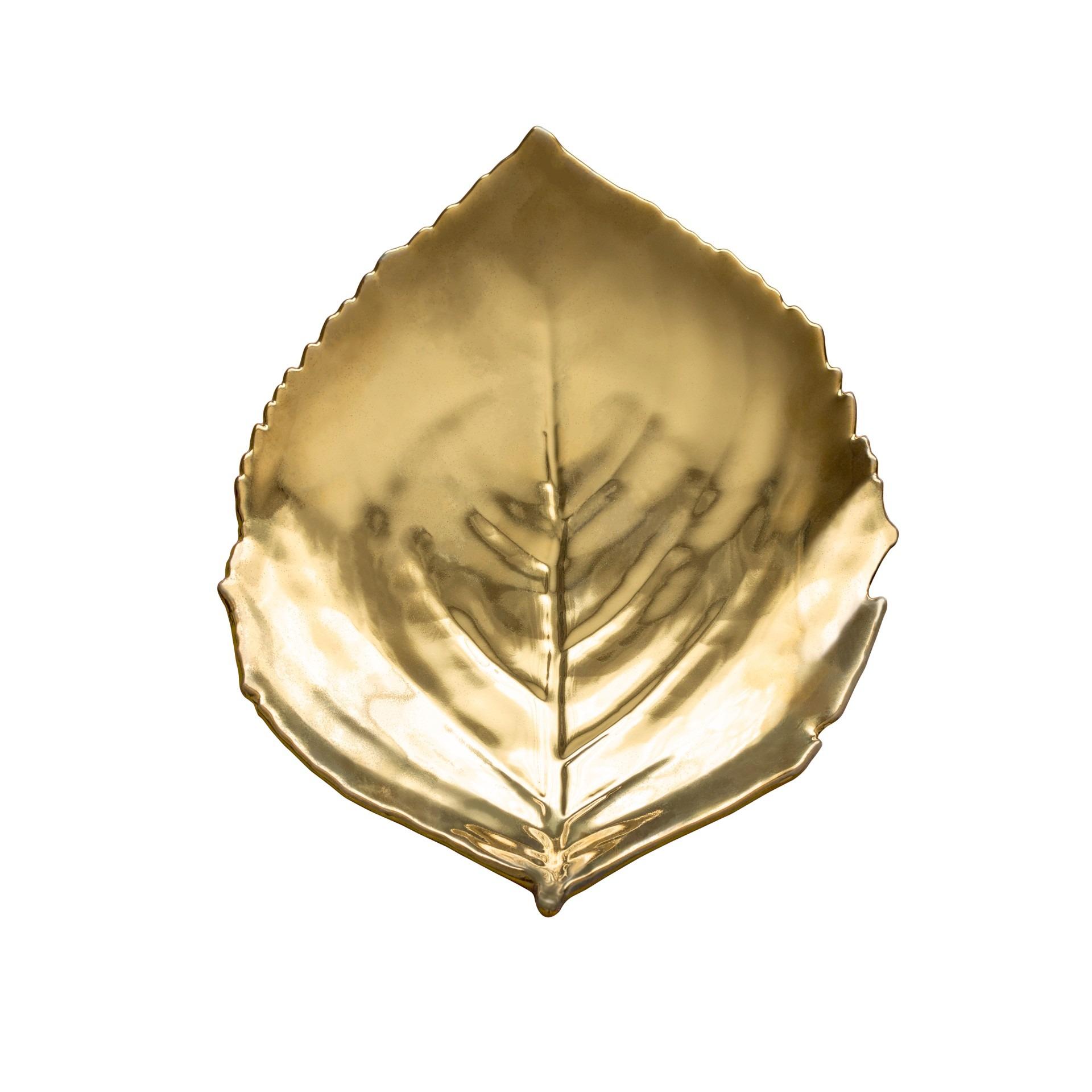 Assiette à pain Hydrangea or 18 carats