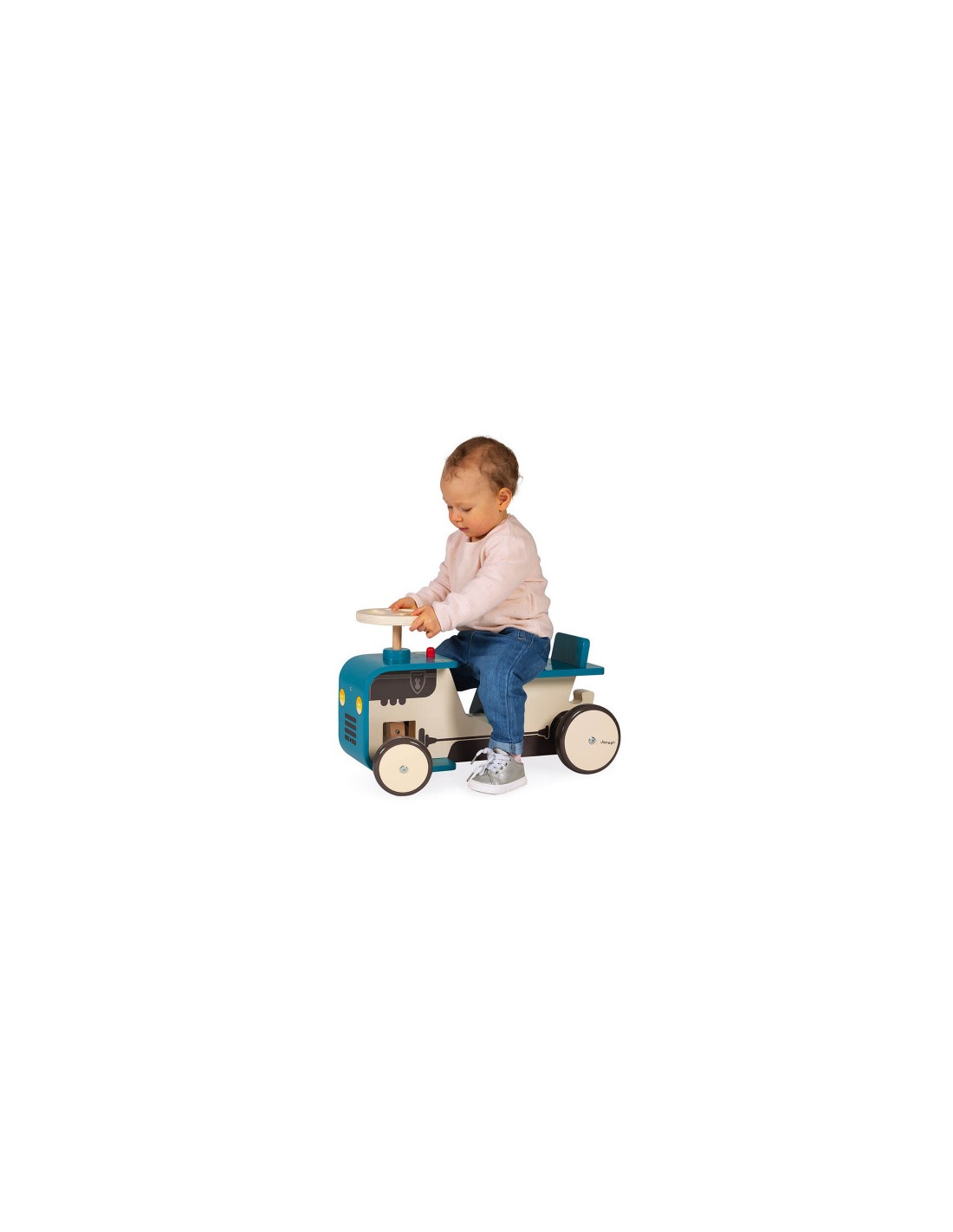 Porteur Tracteur en Bois