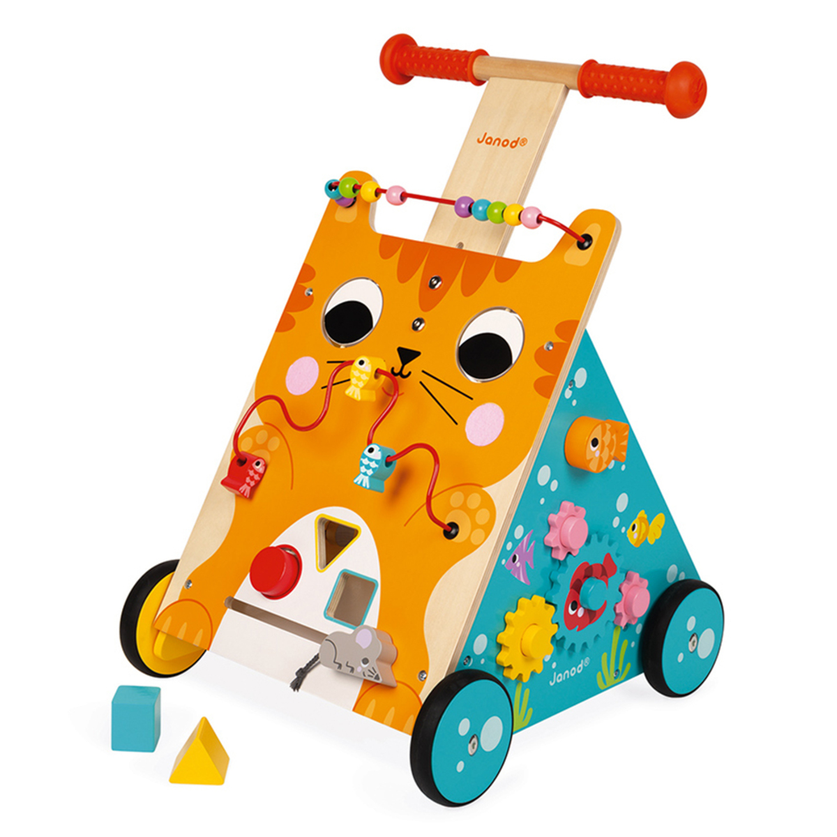 Chariot Multi-Activités Chat