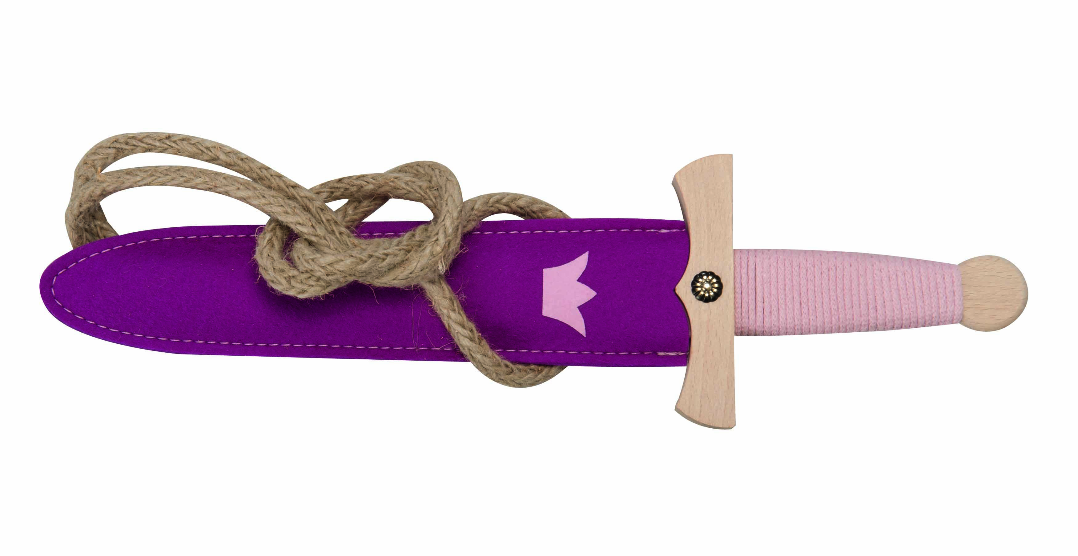 Dague et fourreau Princess, 35 cm