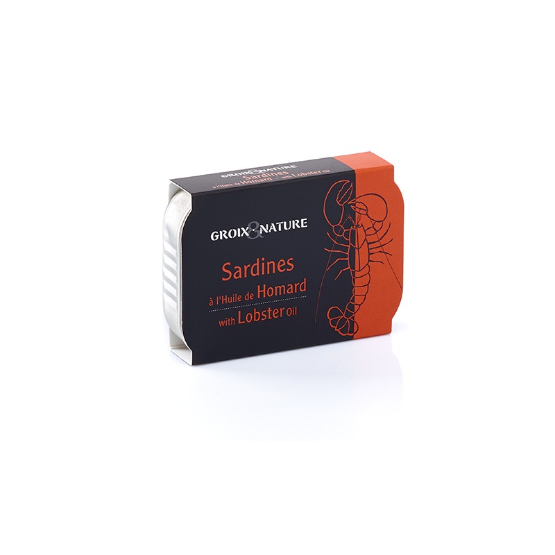 Sardines à l'huile de Homard 115g