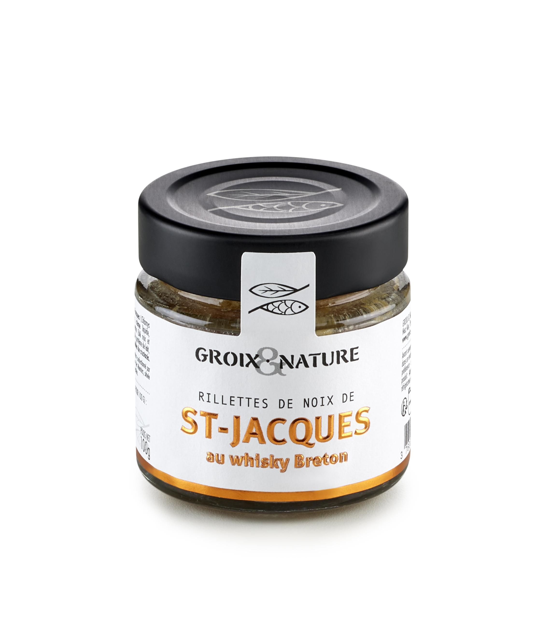 Rillettes de St Jacques au Whisky Breton