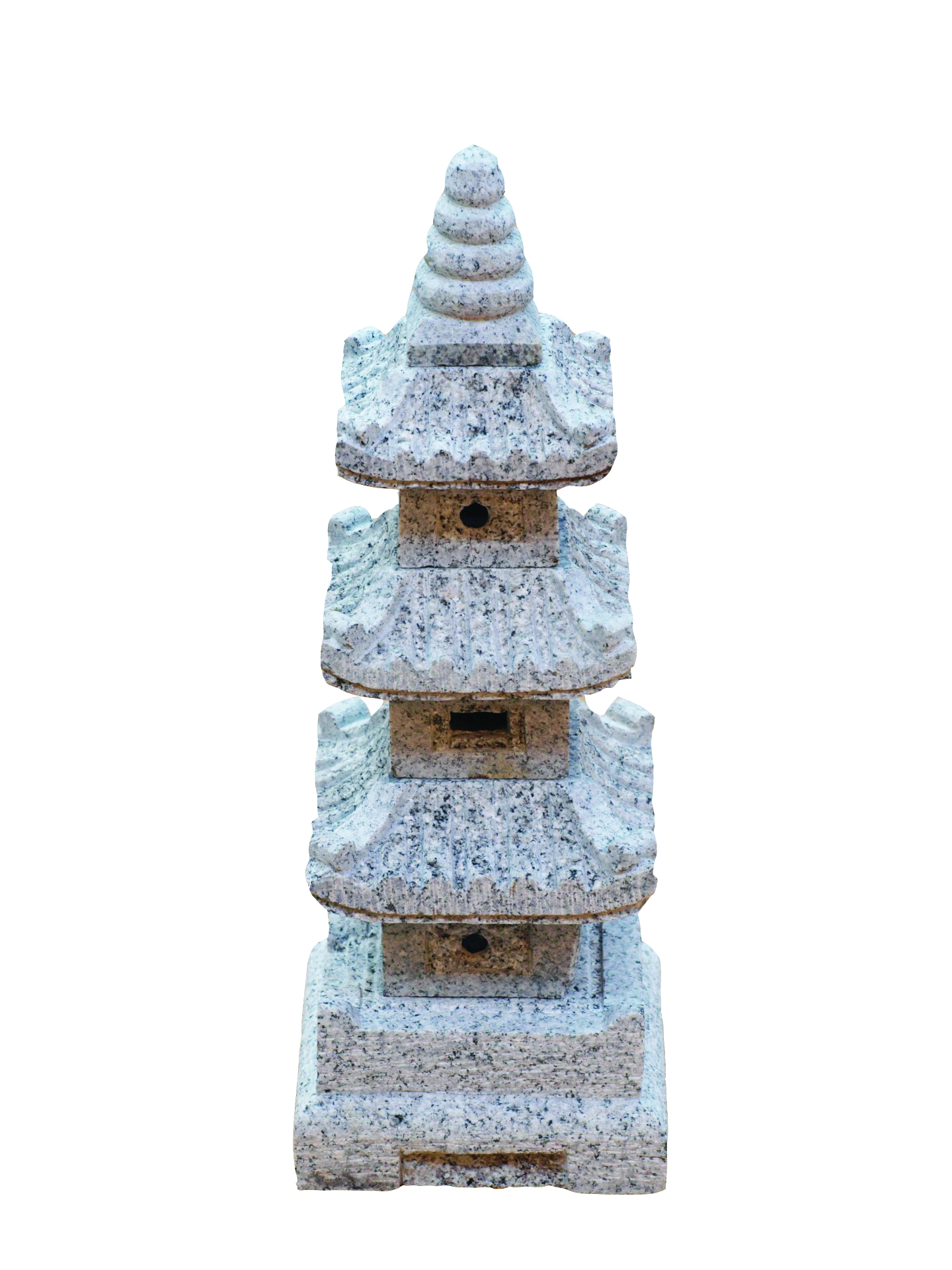 Lanterne pagode grise