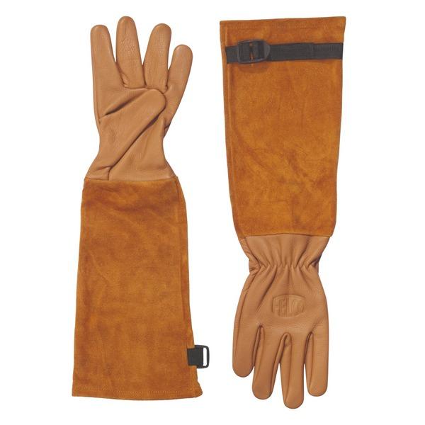 Gants en cuir pour les roses de qualité supérieure, résistant aux perforations, couleur naturelle, taille S FELCO 705S